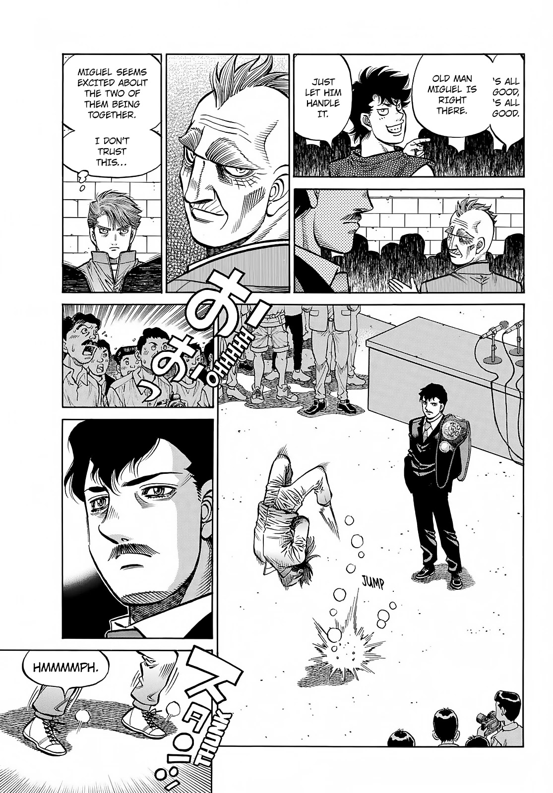 Hajime no Ippo Chapter 1389 page 4 - Chapter 1389: An Abrupt Proposal