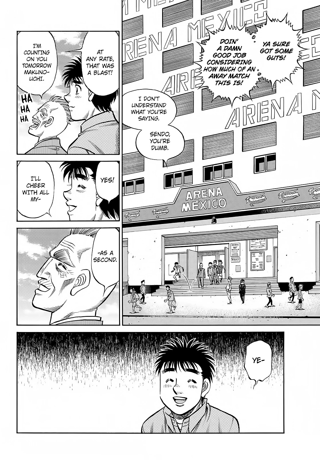 Hajime no Ippo Chapter 1389 page 7 - Chapter 1389: An Abrupt Proposal