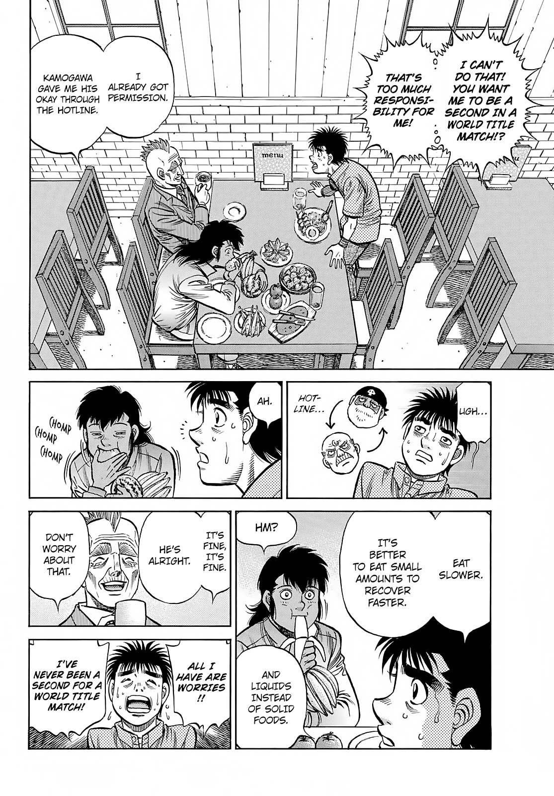 Hajime no Ippo Chapter 1389 page 9 - Chapter 1389: An Abrupt Proposal