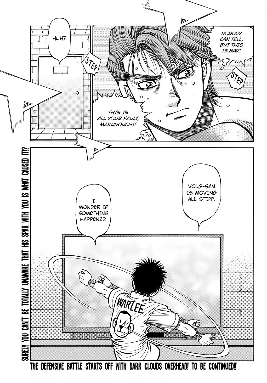 Hajime no Ippo Chapter 1390 page 13 - Chapter 1390: Volg’s Issue