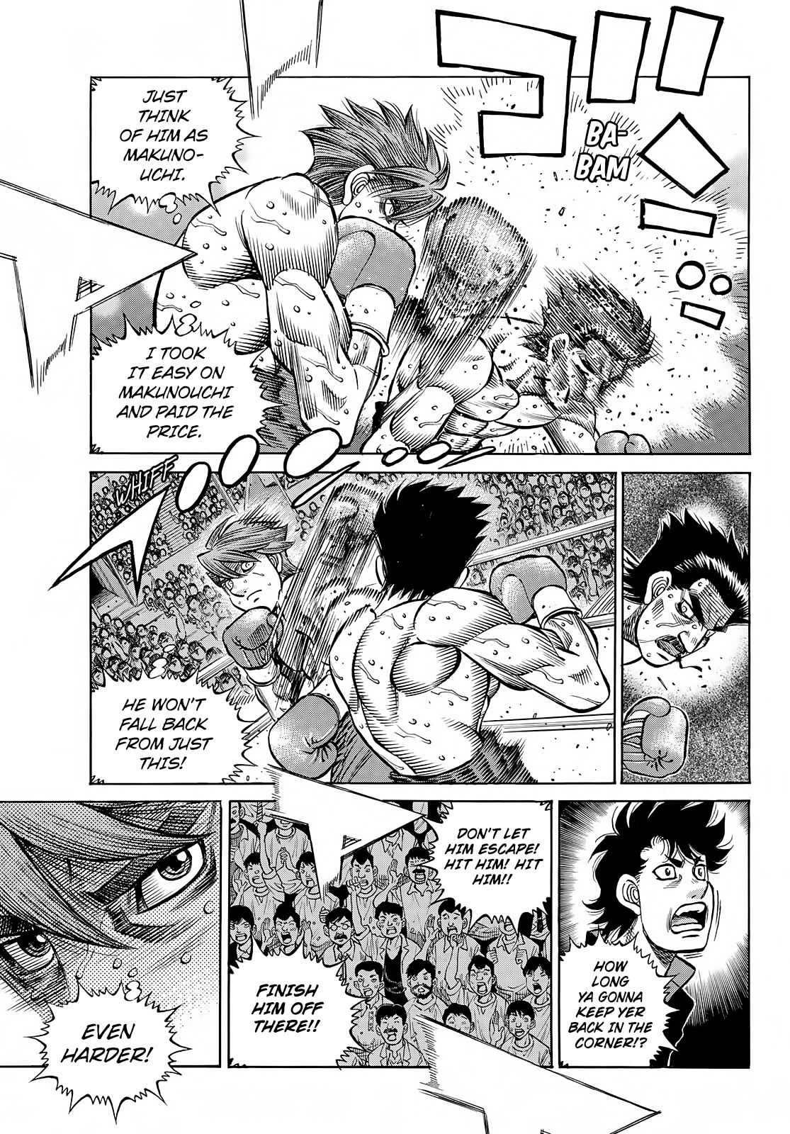 Hajime no Ippo Chapter 1391 page 10 - Chapter 1391: The Object of his Grudge