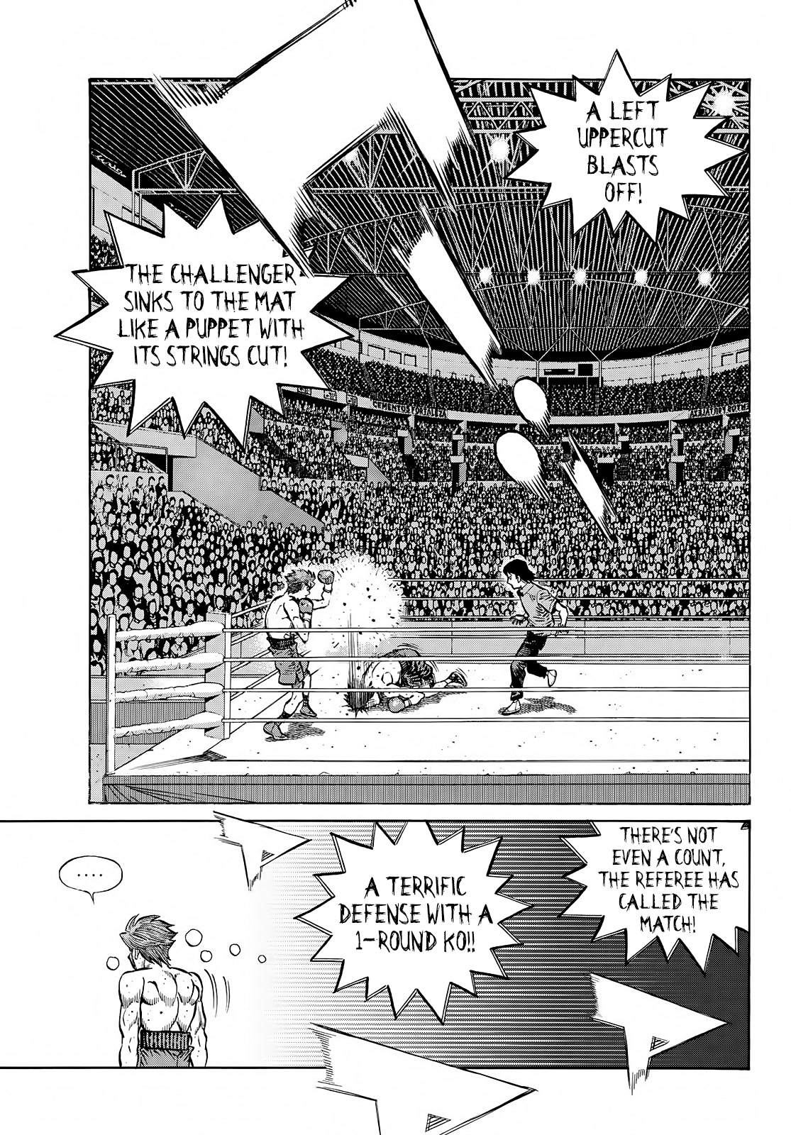 Hajime no Ippo Chapter 1391 page 14 - Chapter 1391: The Object of his Grudge