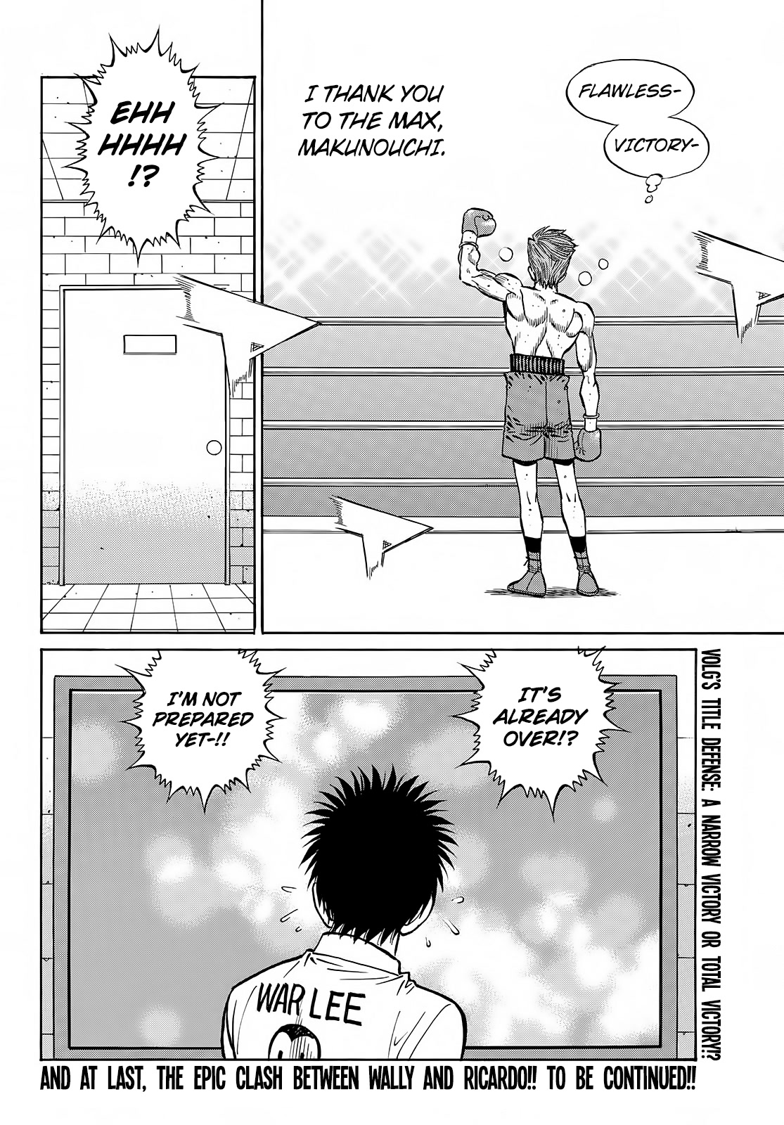 Hajime no Ippo Chapter 1391 page 15 - Chapter 1391: The Object of his Grudge