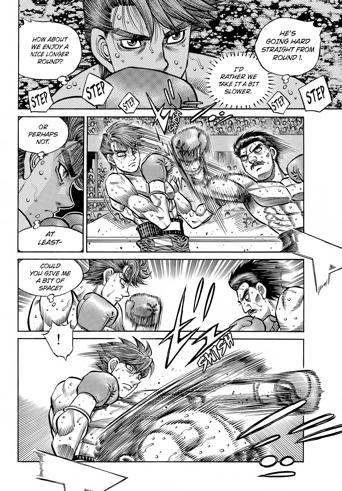 Hajime no Ippo Chapter 1391 page 3 - Chapter 1391: The Object of his Grudge