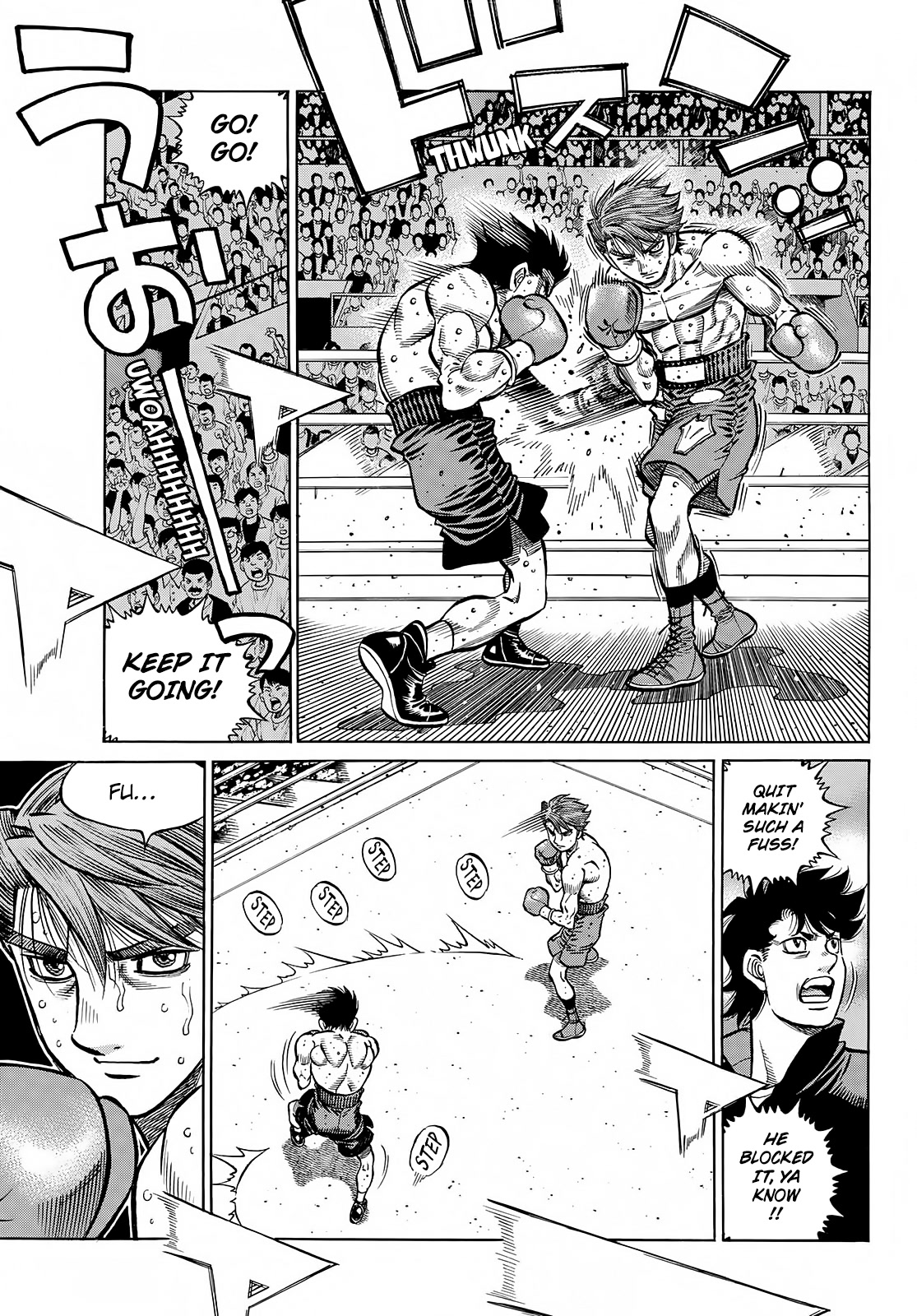 Hajime no Ippo Chapter 1391 page 4 - Chapter 1391: The Object of his Grudge