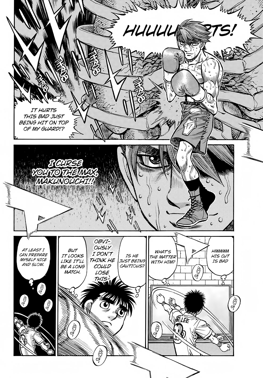 Hajime no Ippo Chapter 1391 page 5 - Chapter 1391: The Object of his Grudge