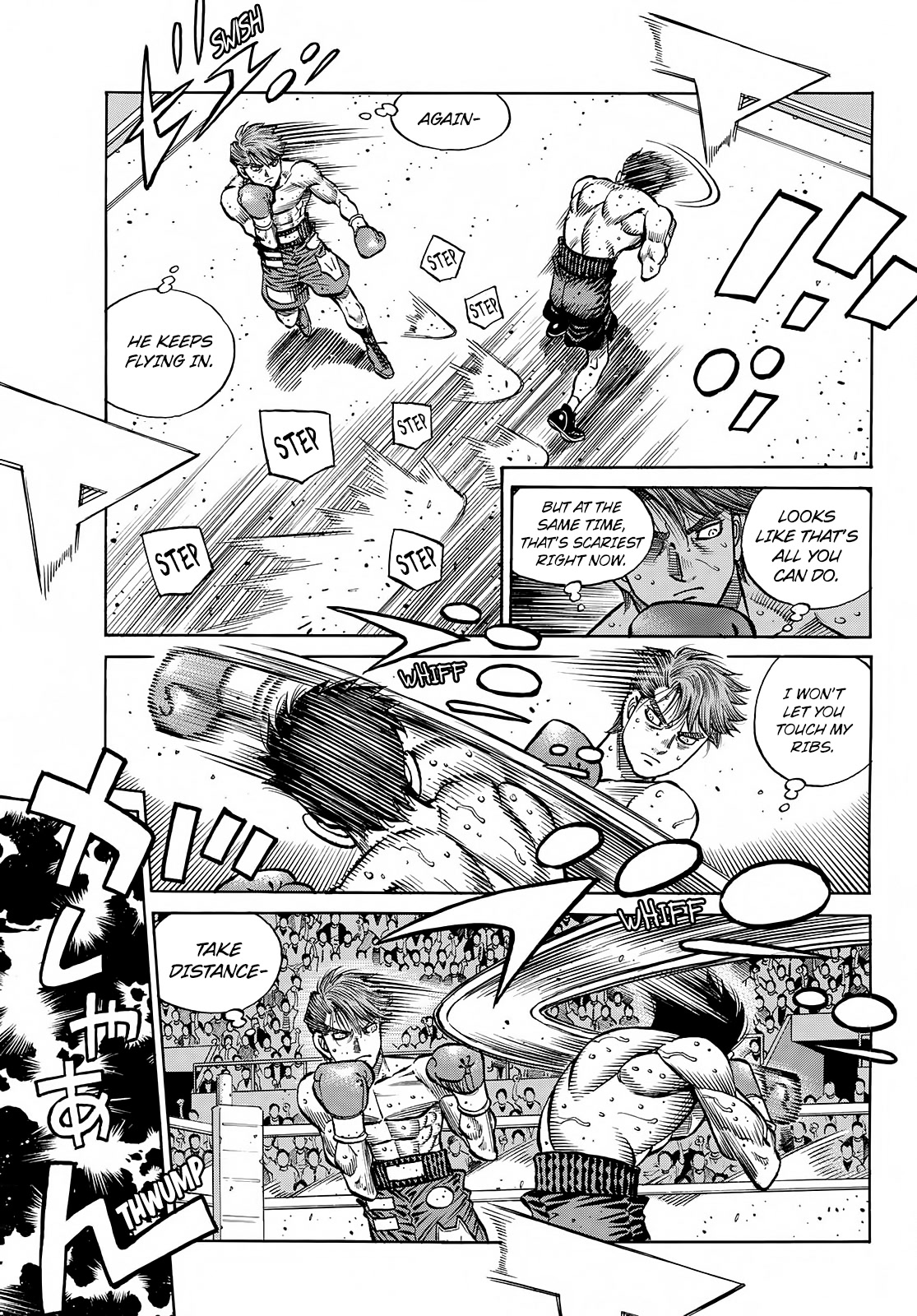 Hajime no Ippo Chapter 1391 page 6 - Chapter 1391: The Object of his Grudge