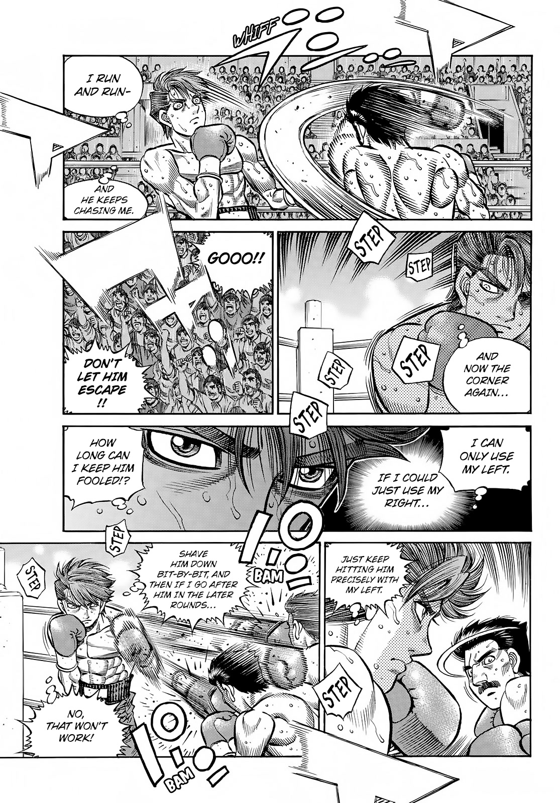 Hajime no Ippo Chapter 1391 page 8 - Chapter 1391: The Object of his Grudge