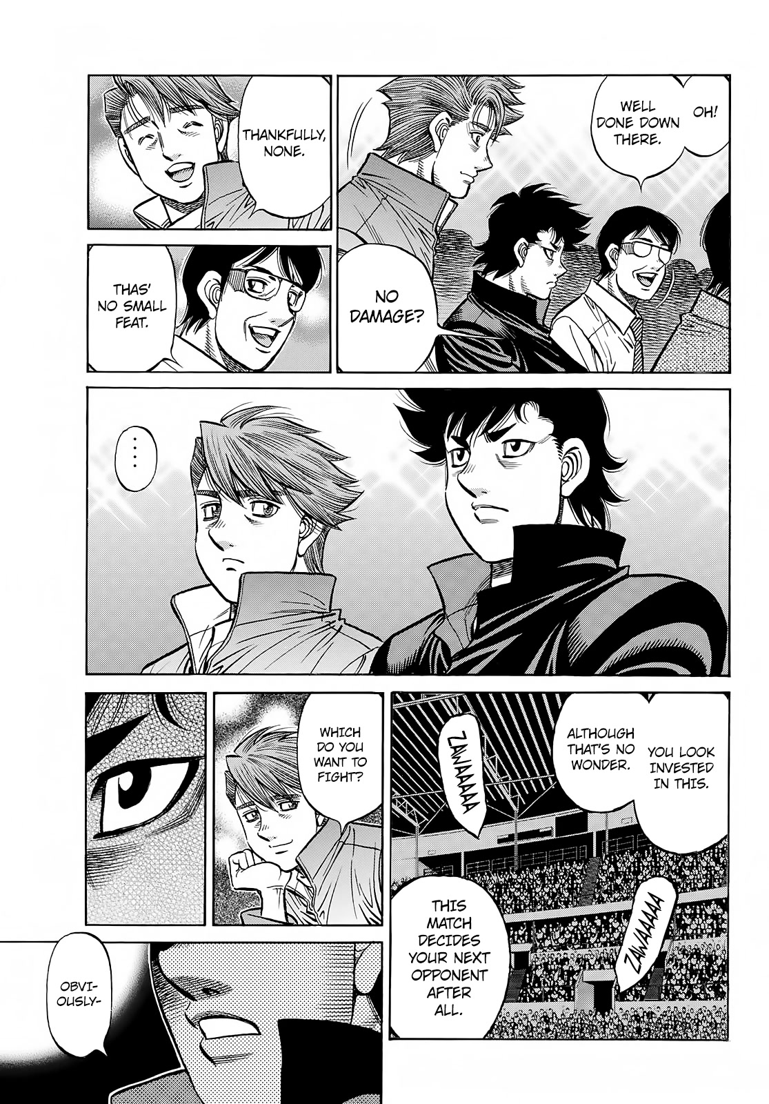 Hajime no Ippo Chapter 1392 page 10 - Chapter 1392: Alpha & Omega