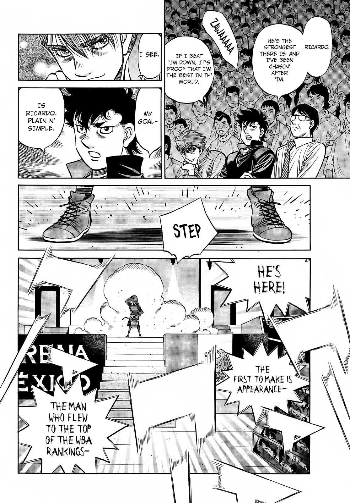 Hajime no Ippo Chapter 1392 page 11 - Chapter 1392: Alpha & Omega