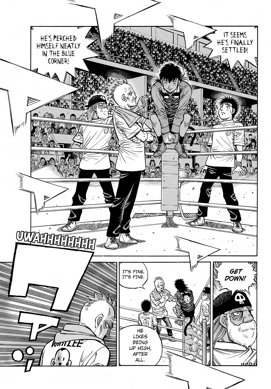 Hajime no Ippo Chapter 1392 page 16 - Chapter 1392: Alpha & Omega