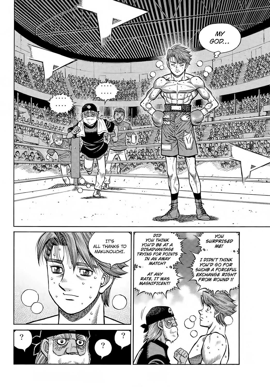 Hajime no Ippo Chapter 1392 page 3 - Chapter 1392: Alpha & Omega