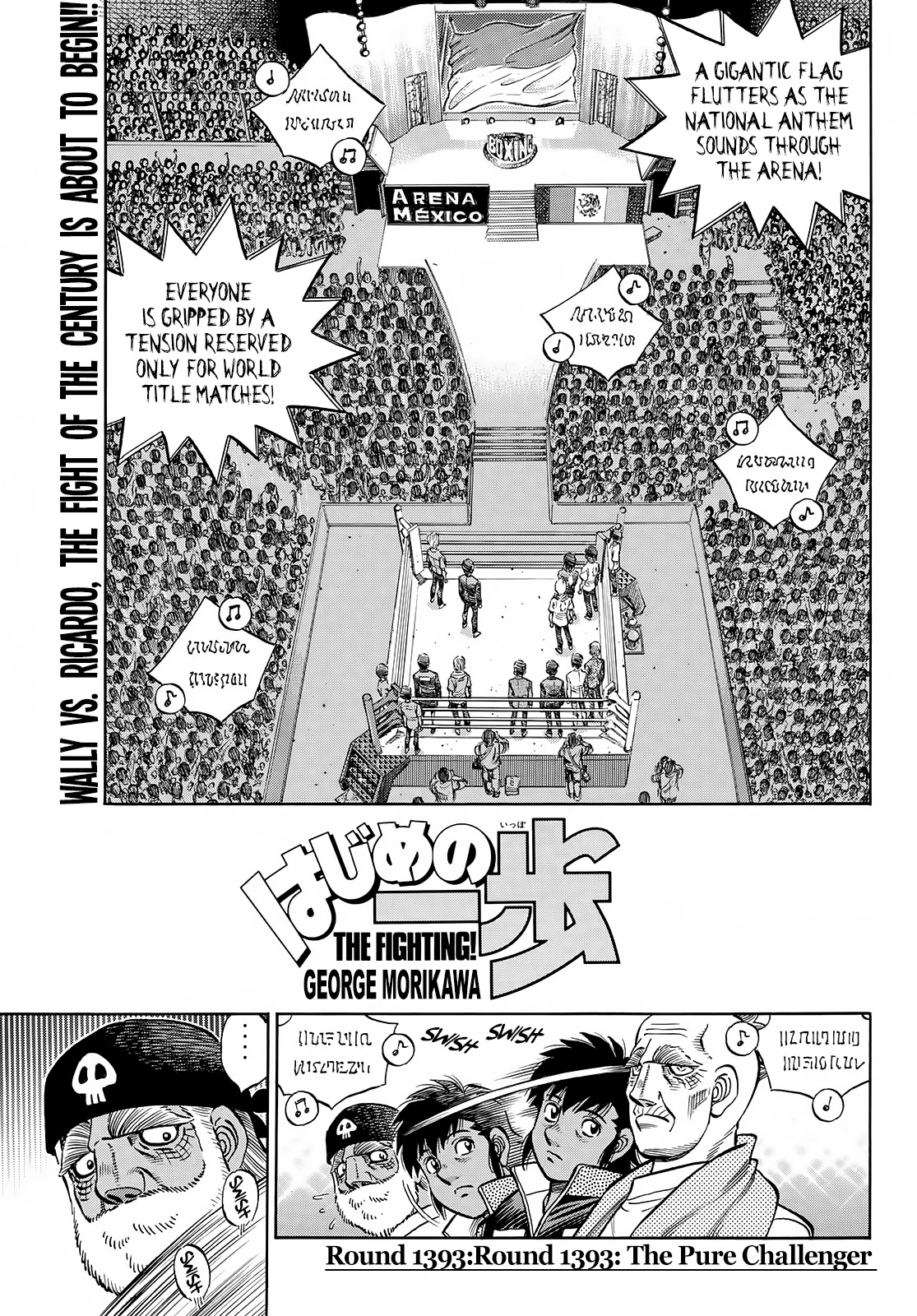 Hajime no Ippo Chapter 1393 page 1 - Chapter 1393: The Pure Challenger