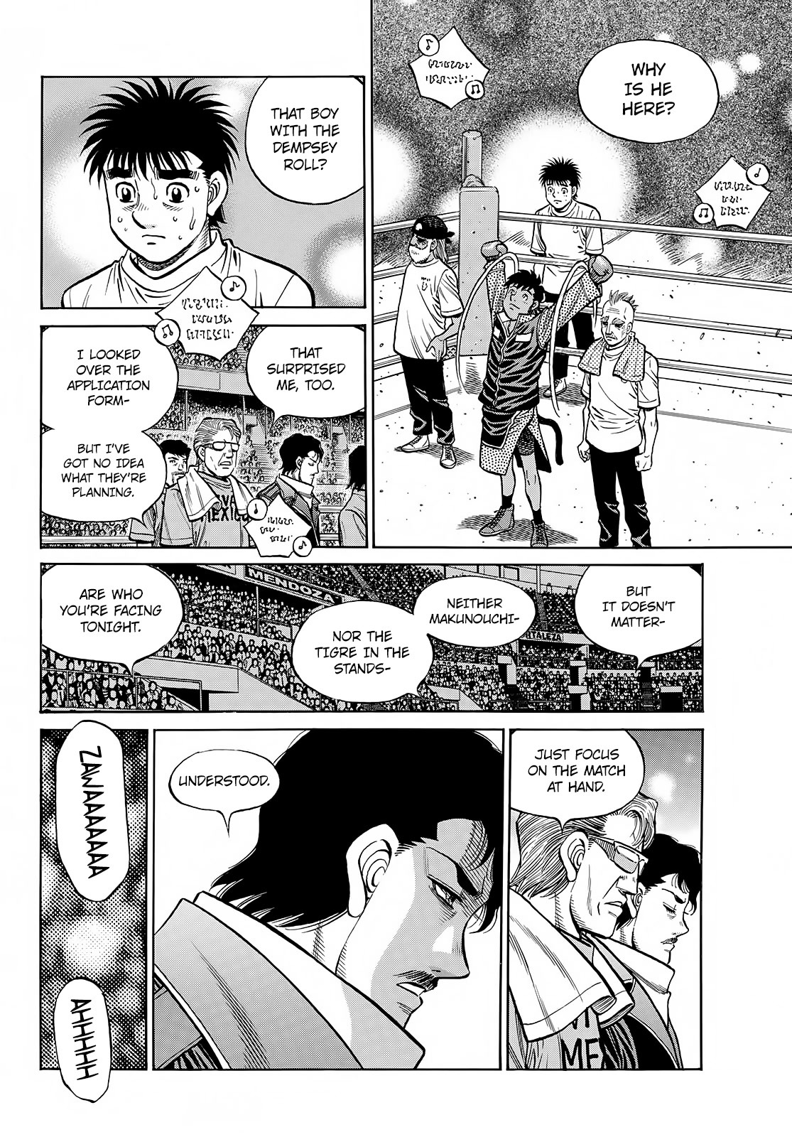 Hajime no Ippo Chapter 1393 page 5 - Chapter 1393: The Pure Challenger