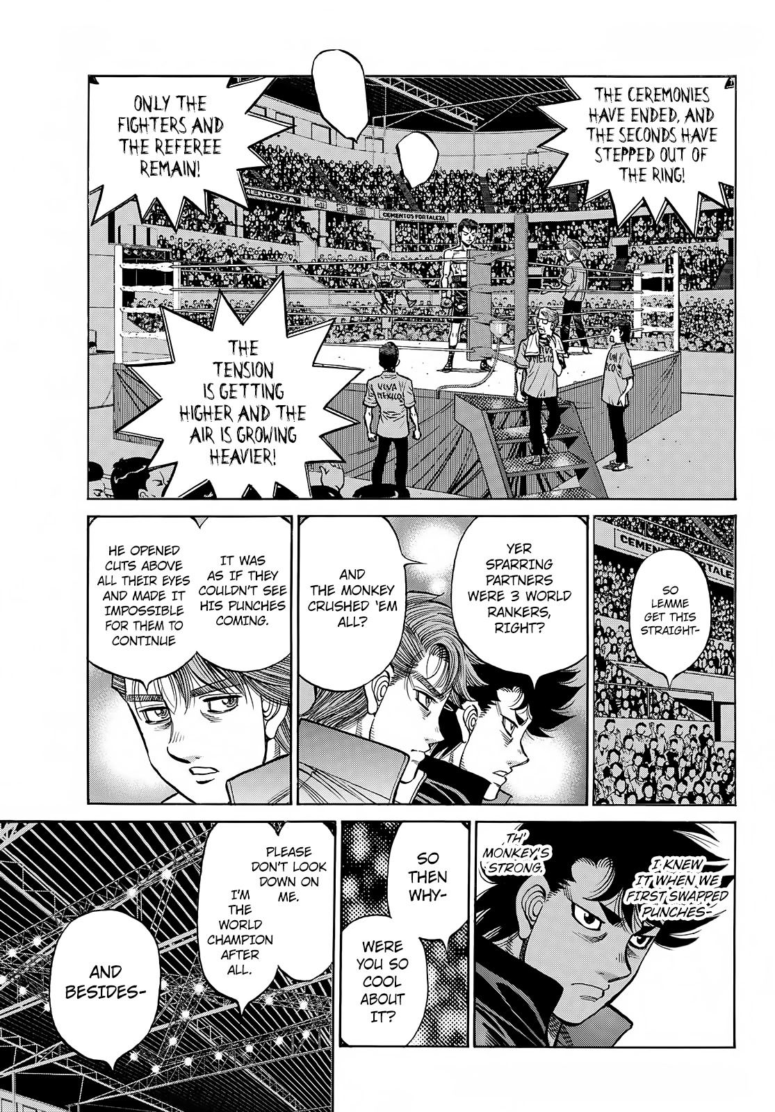 Hajime no Ippo Chapter 1393 page 6 - Chapter 1393: The Pure Challenger