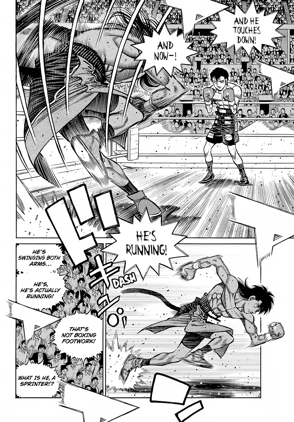 Hajime no Ippo Chapter 1394 page 3 - Chapter 1394: Every Which Way