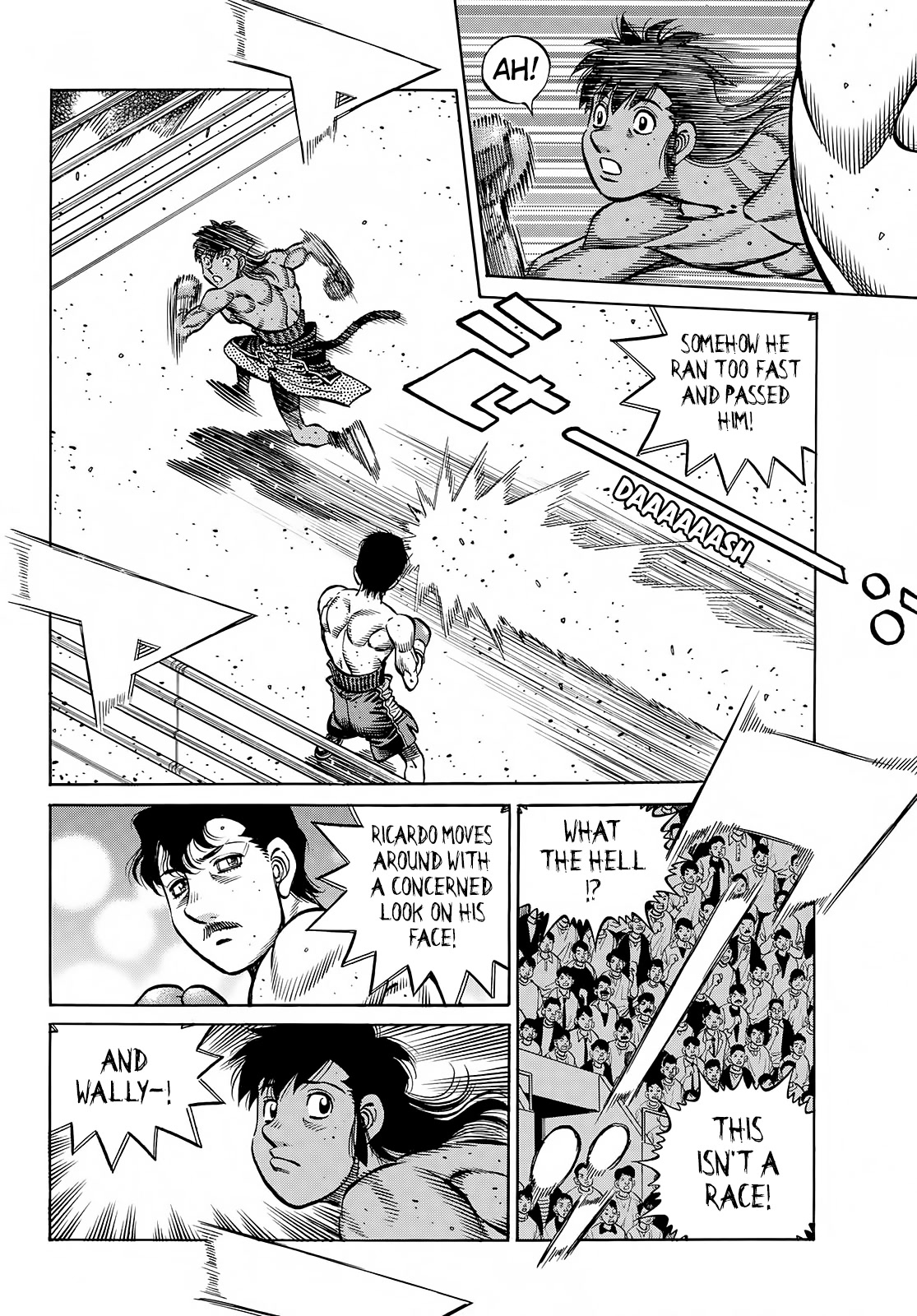 Hajime no Ippo Chapter 1394 page 6 - Chapter 1394: Every Which Way