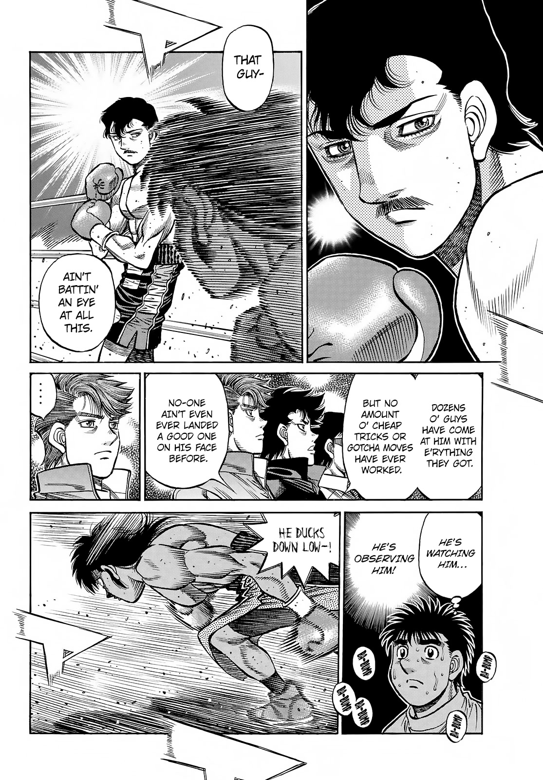 Hajime no Ippo Chapter 1394 page 8 - Chapter 1394: Every Which Way