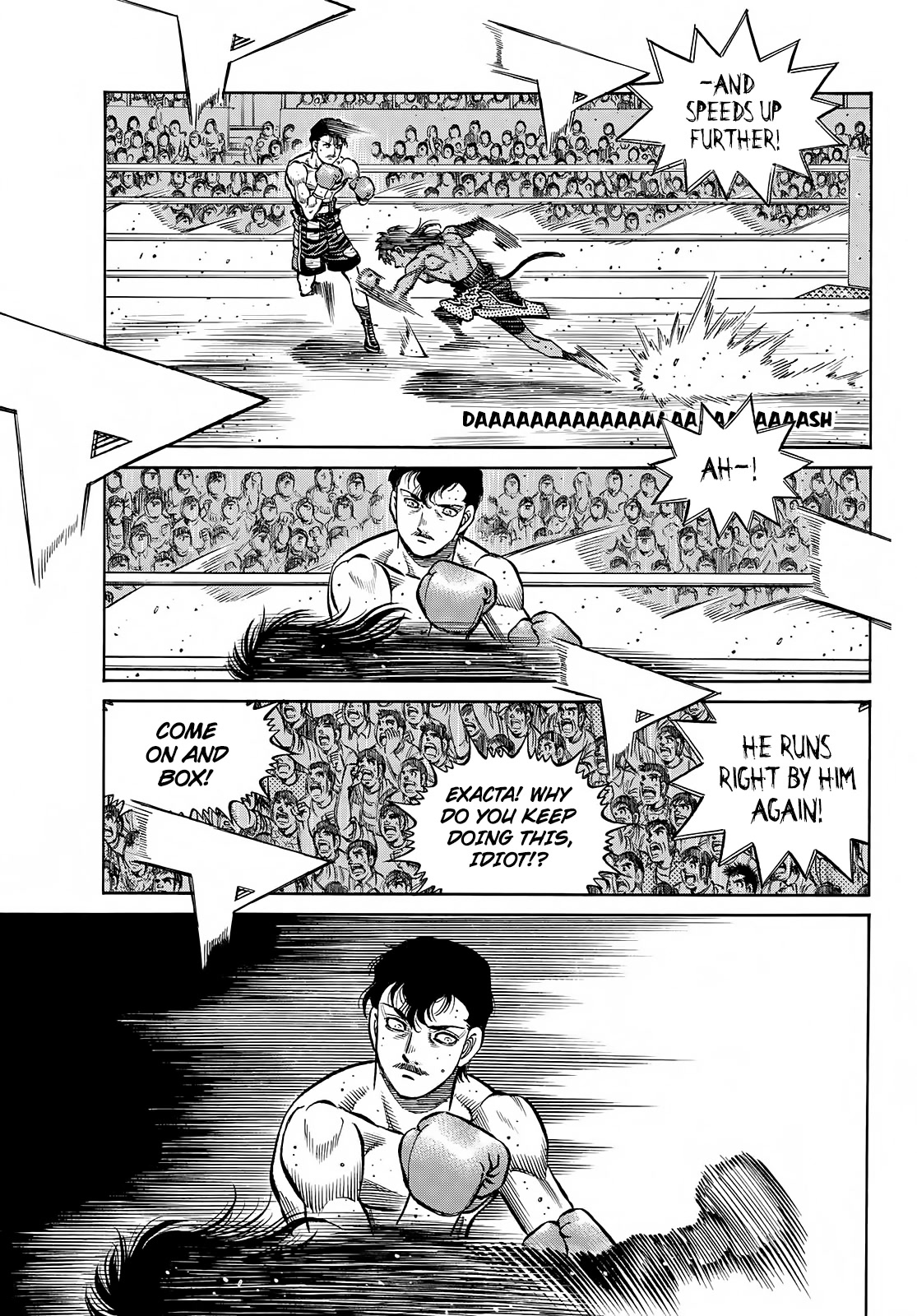 Hajime no Ippo Chapter 1394 page 9 - Chapter 1394: Every Which Way