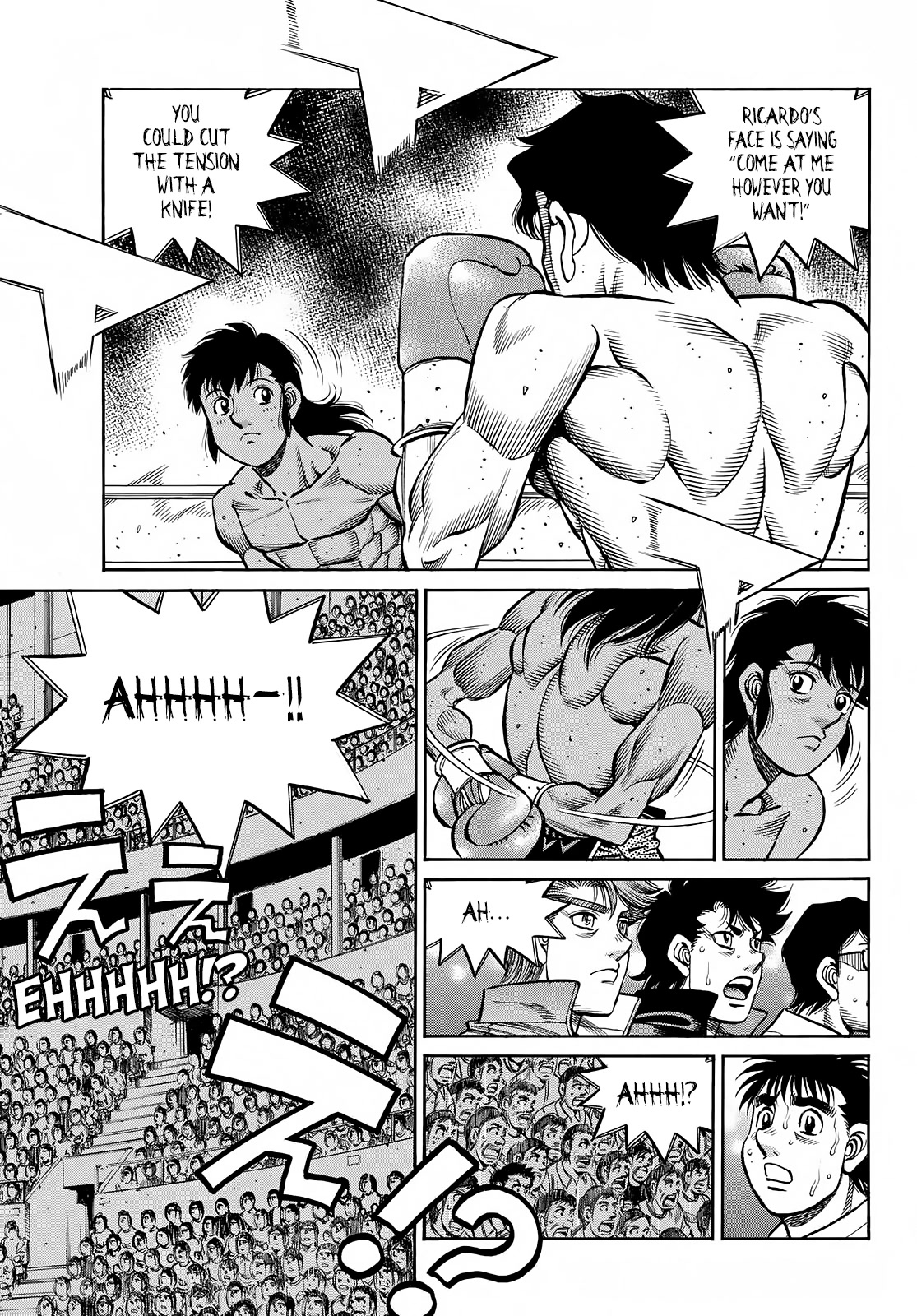 Hajime no Ippo Chapter 1395 page 10 - Chapter 1395: Wally’s Taking the Initiative!
