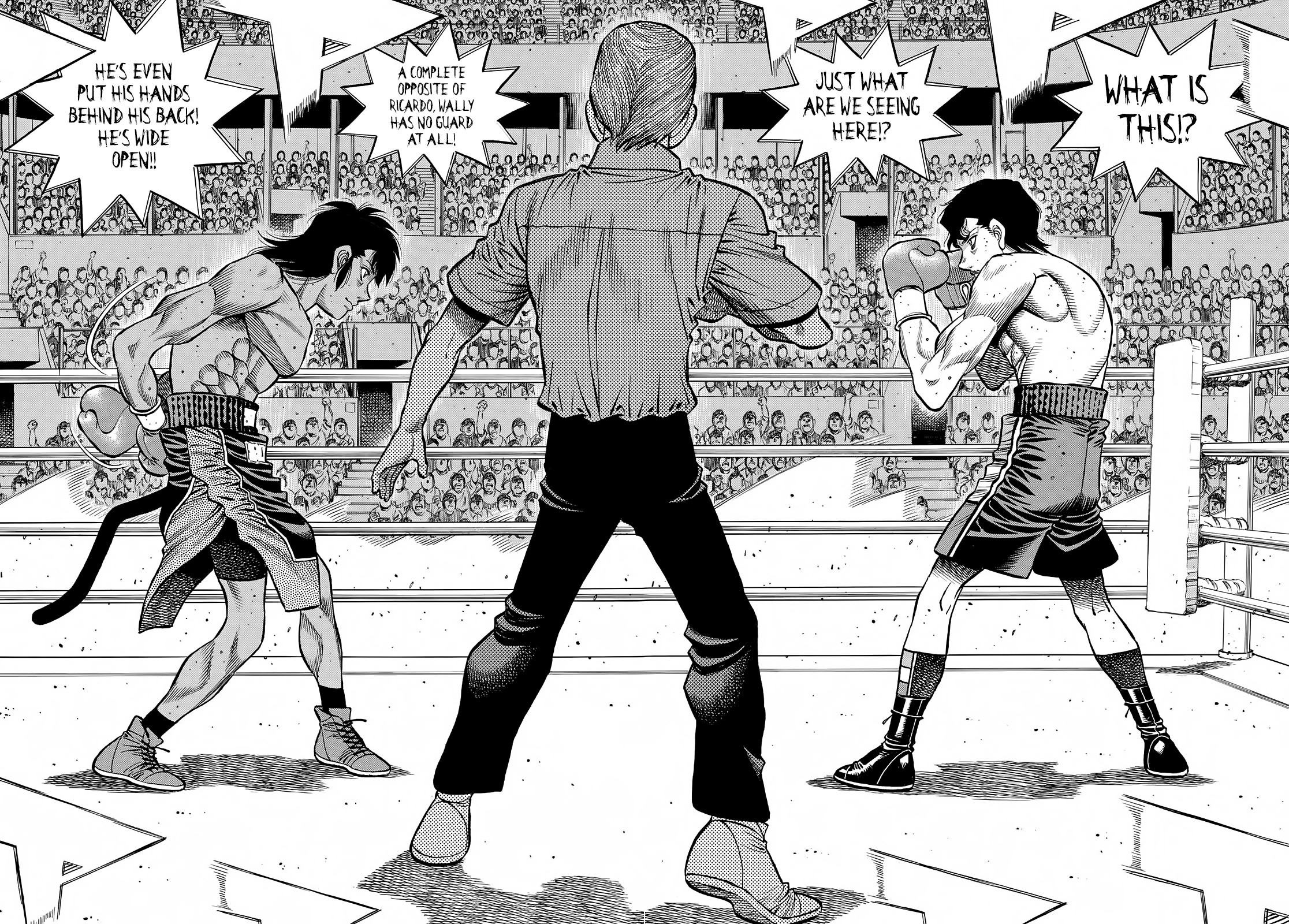 Hajime no Ippo Chapter 1395 page 11 - Chapter 1395: Wally’s Taking the Initiative!