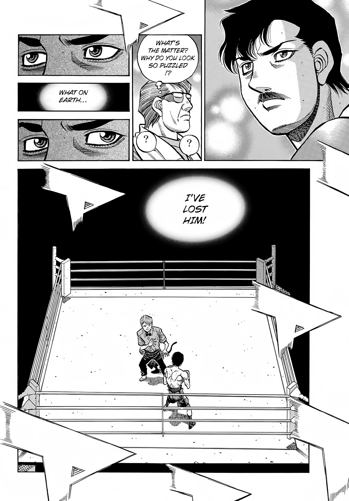 Hajime no Ippo Chapter 1395 page 3 - Chapter 1395: Wally’s Taking the Initiative!