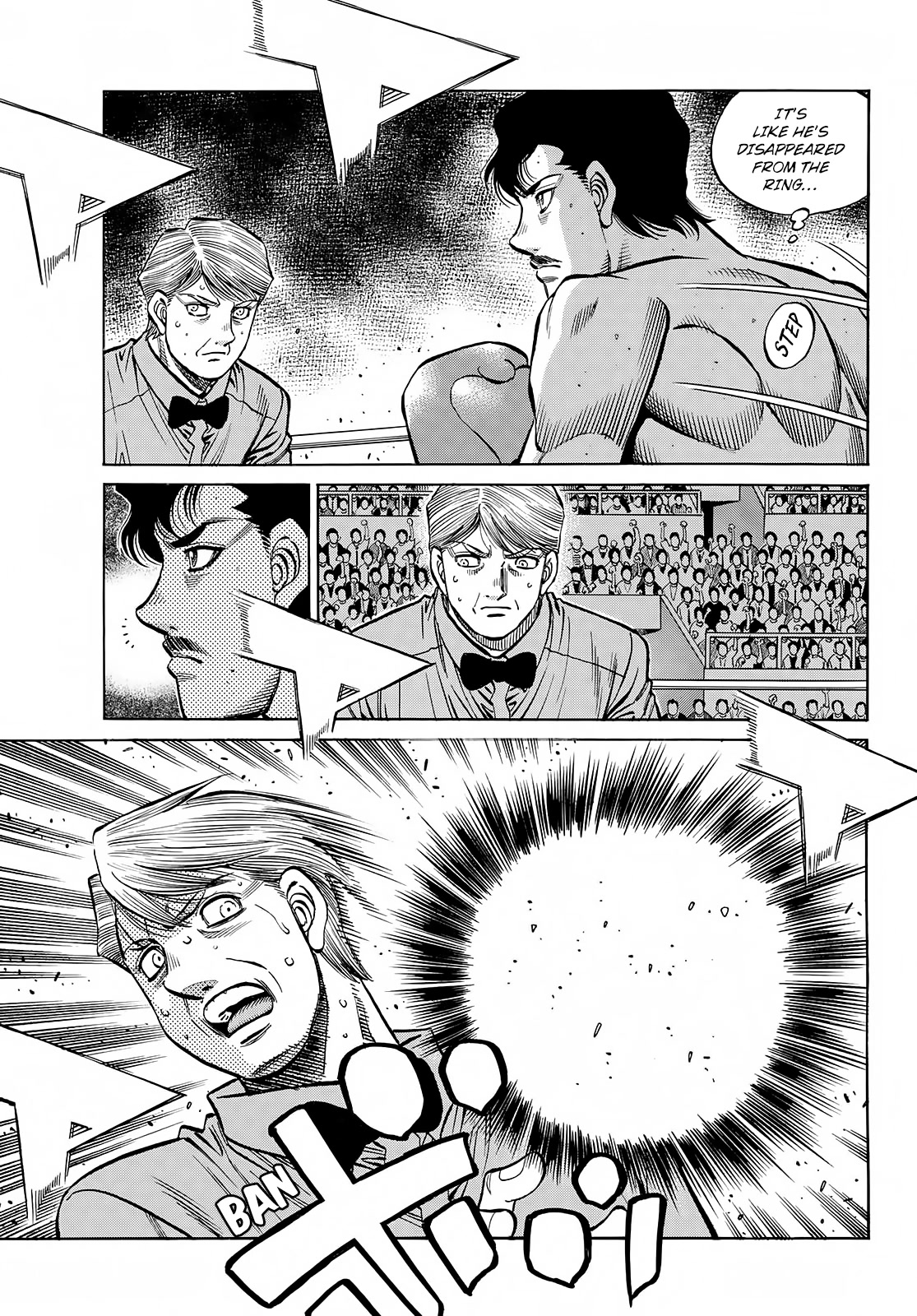 Hajime no Ippo Chapter 1395 page 4 - Chapter 1395: Wally’s Taking the Initiative!