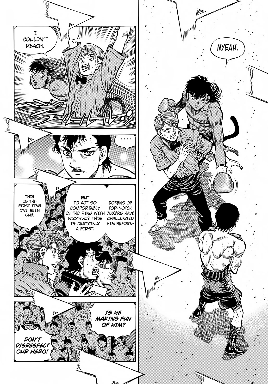 Hajime no Ippo Chapter 1395 page 5 - Chapter 1395: Wally’s Taking the Initiative!
