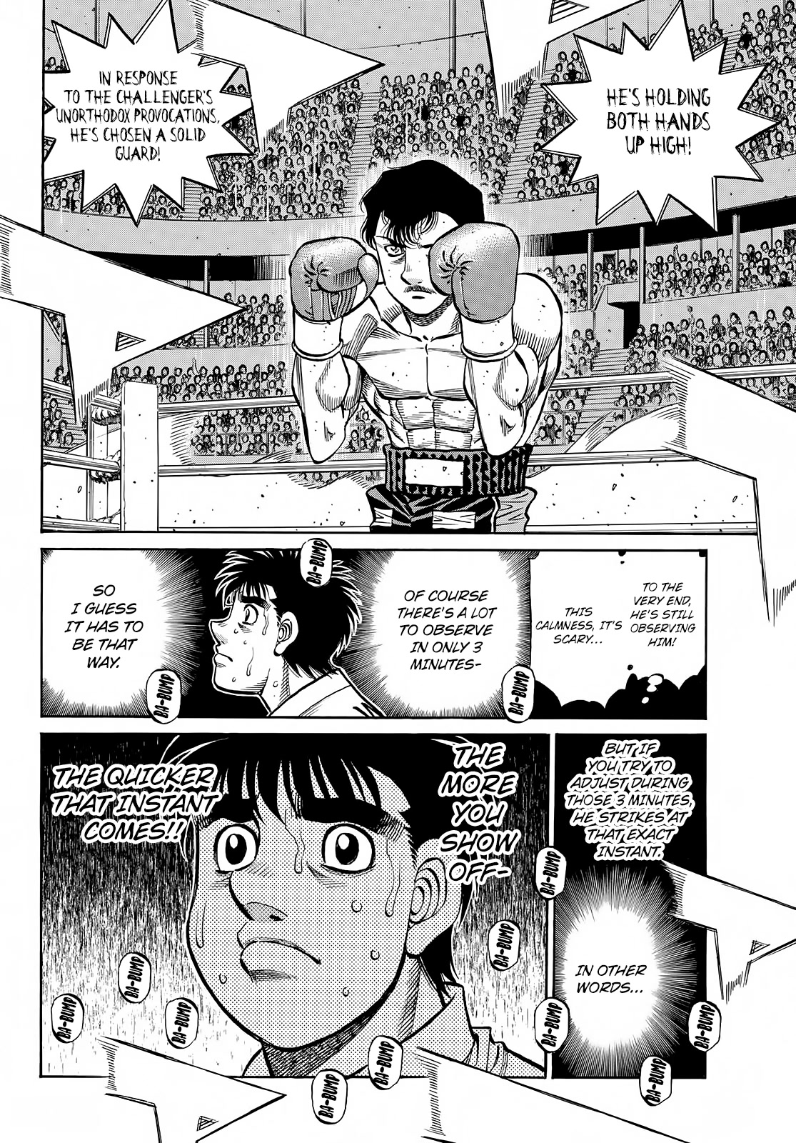 Hajime no Ippo Chapter 1395 page 9 - Chapter 1395: Wally’s Taking the Initiative!