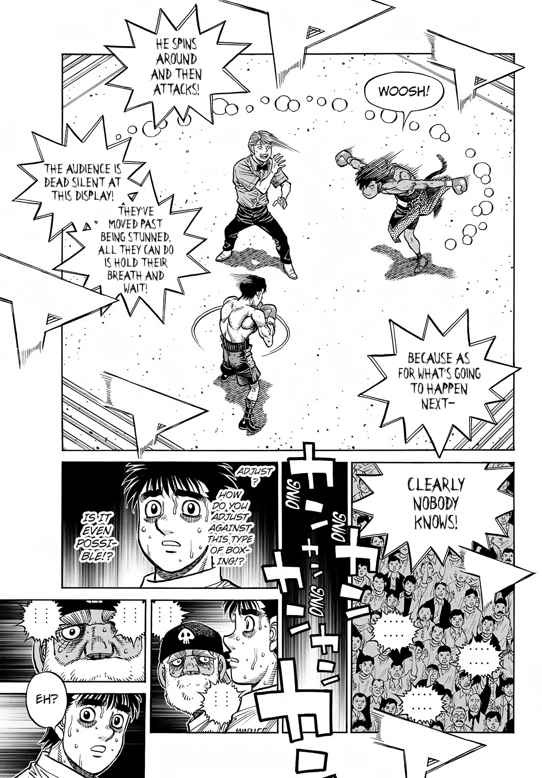 Hajime no Ippo Chapter 1396 page 12 - Chapter 1396: Unknown Boxing