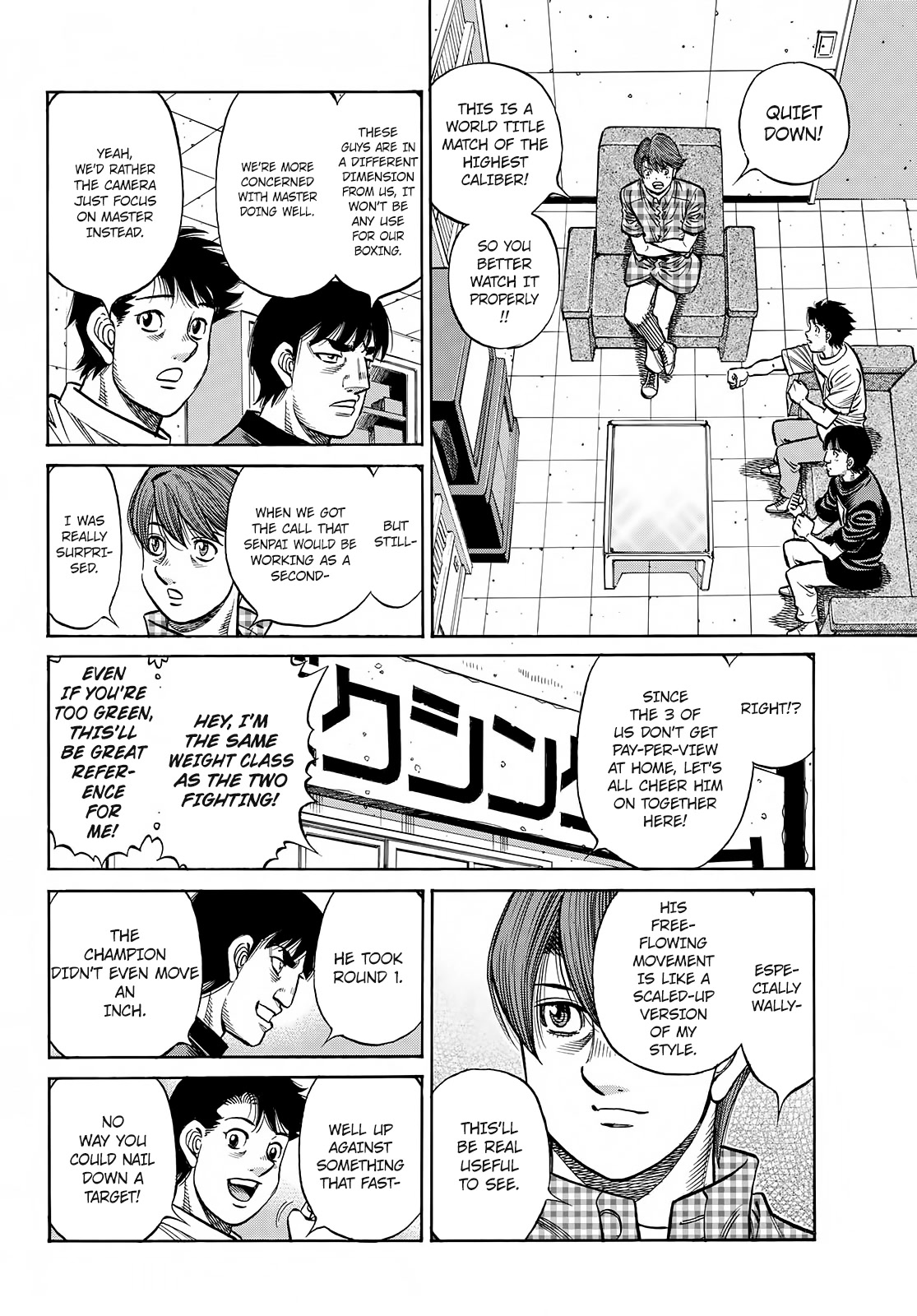 Hajime no Ippo Chapter 1396 page 15 - Chapter 1396: Unknown Boxing