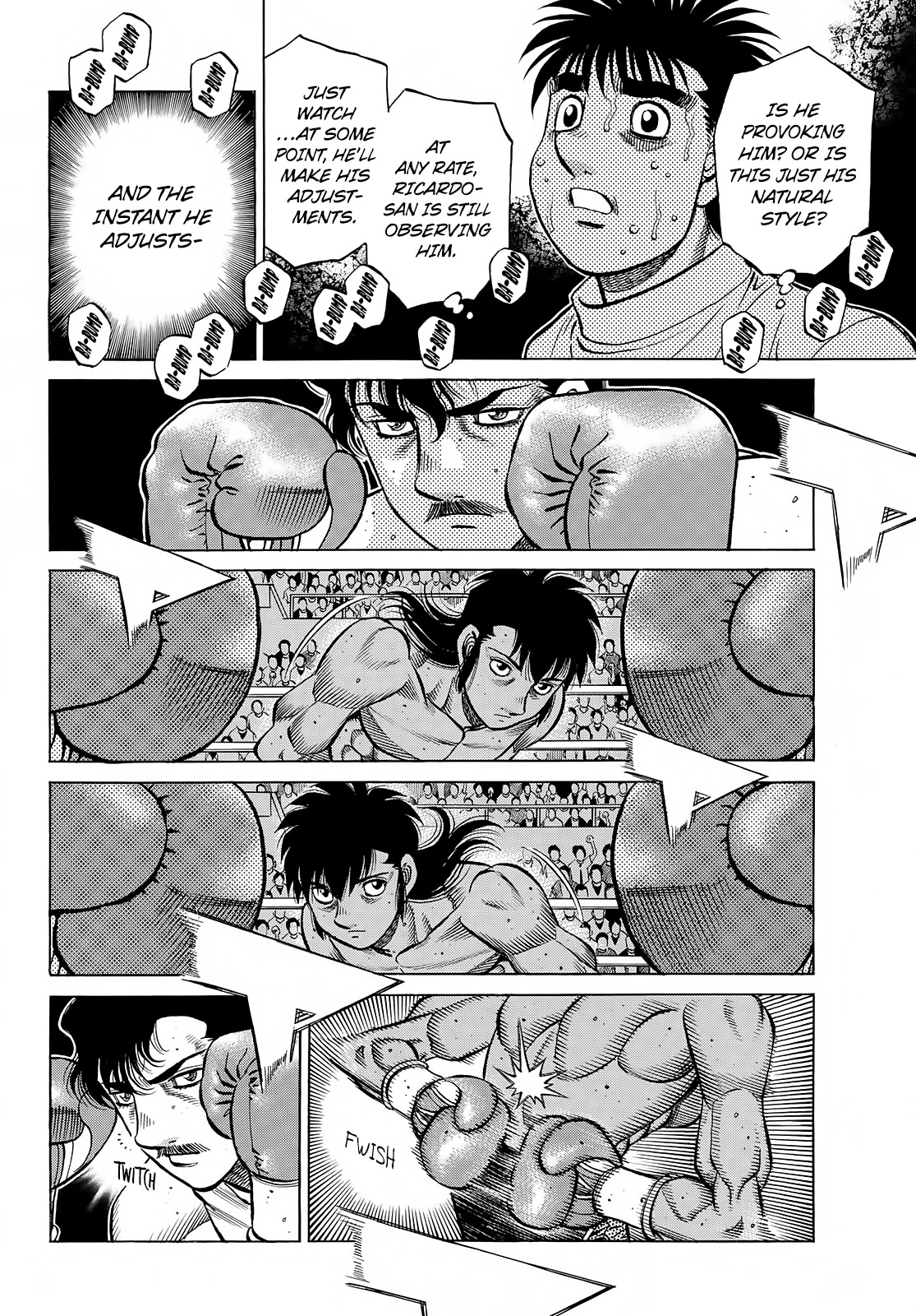 Hajime no Ippo Chapter 1396 page 3 - Chapter 1396: Unknown Boxing