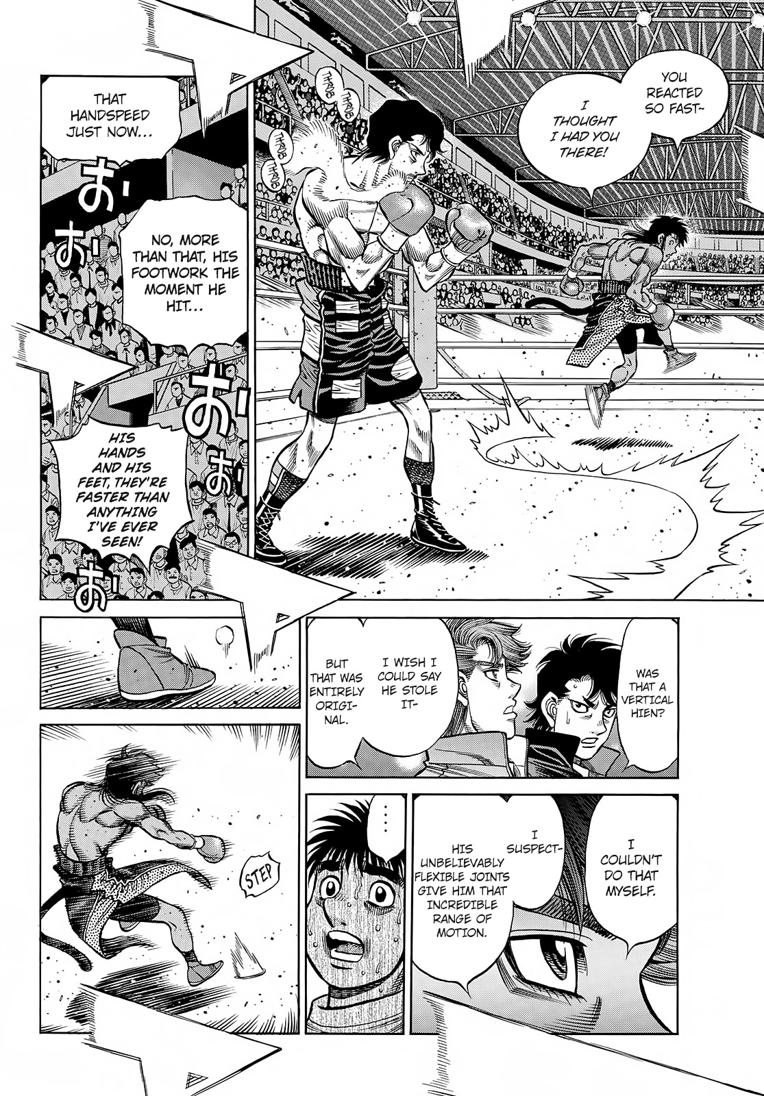 Hajime no Ippo Chapter 1396 page 7 - Chapter 1396: Unknown Boxing