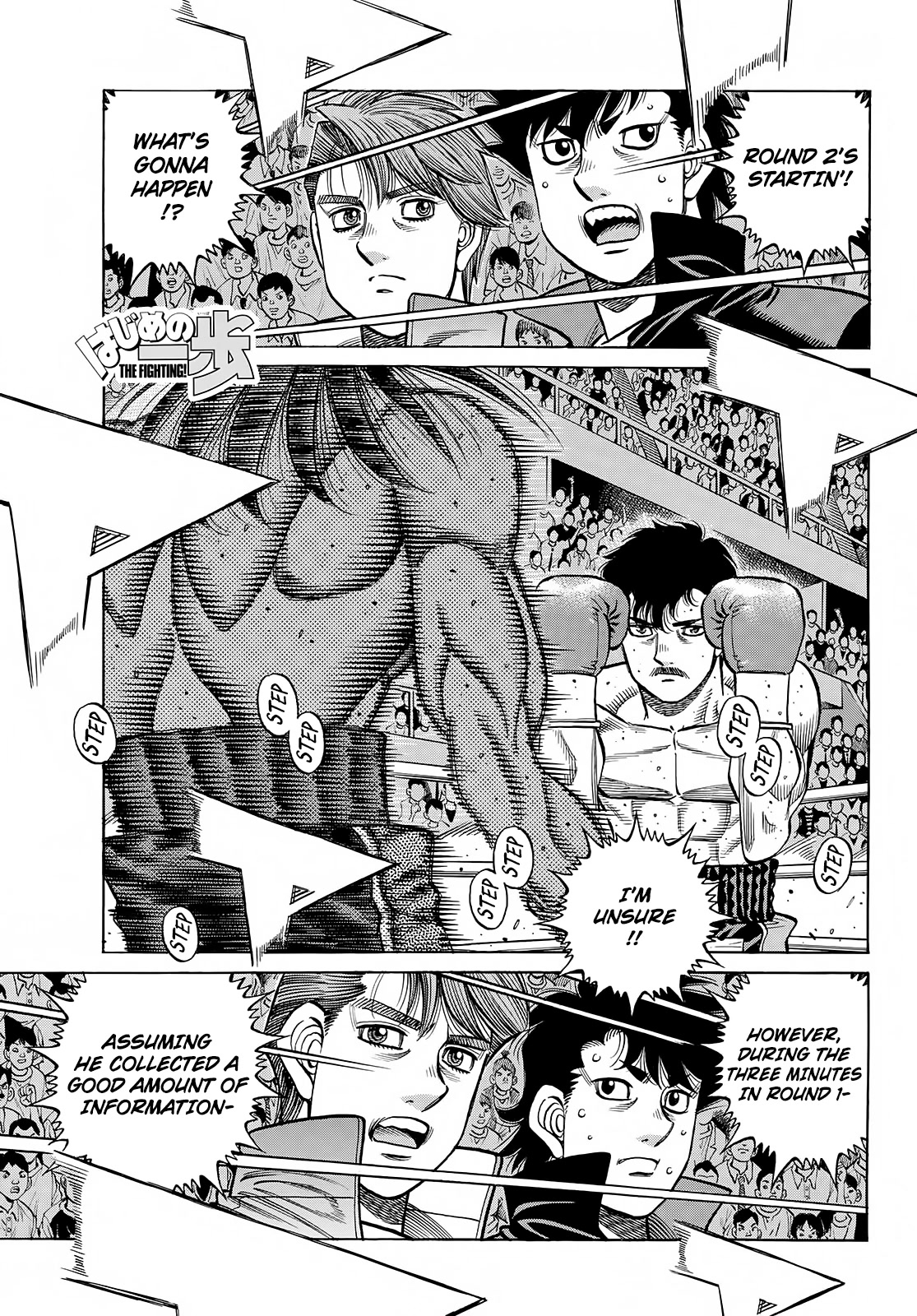 Hajime no Ippo Chapter 1397 page 1 - Chapter 1397: Ricardo's Choice