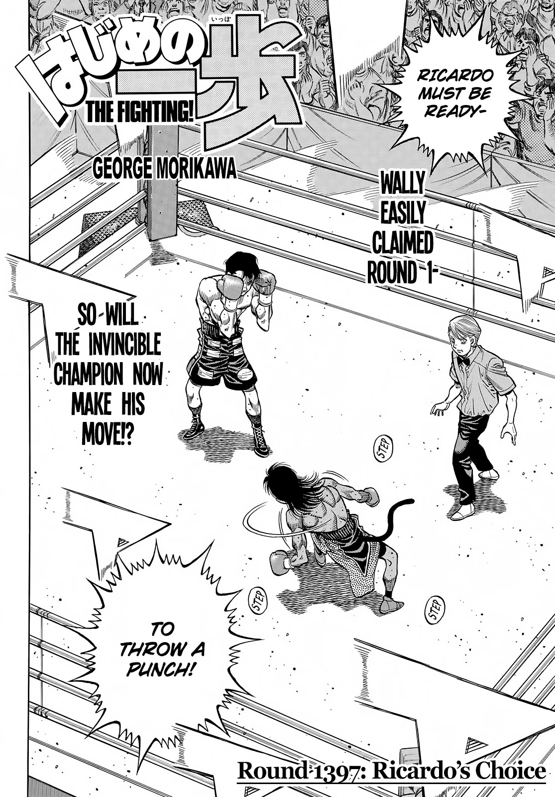 Hajime no Ippo Chapter 1397 page 3 - Chapter 1397: Ricardo's Choice