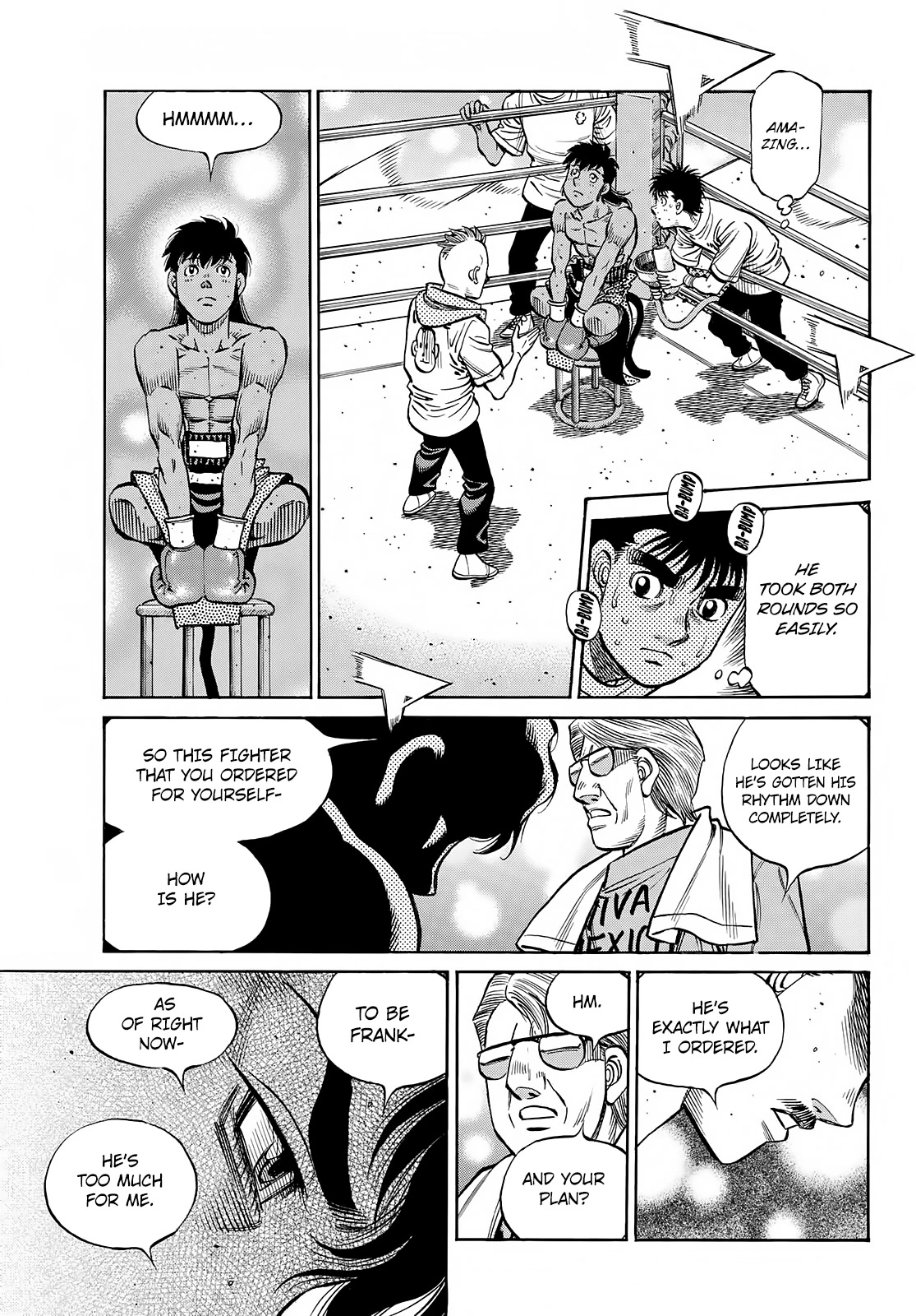 Hajime no Ippo Chapter 1398 page 10 - Chapter 1398: Like the tip of a Blade