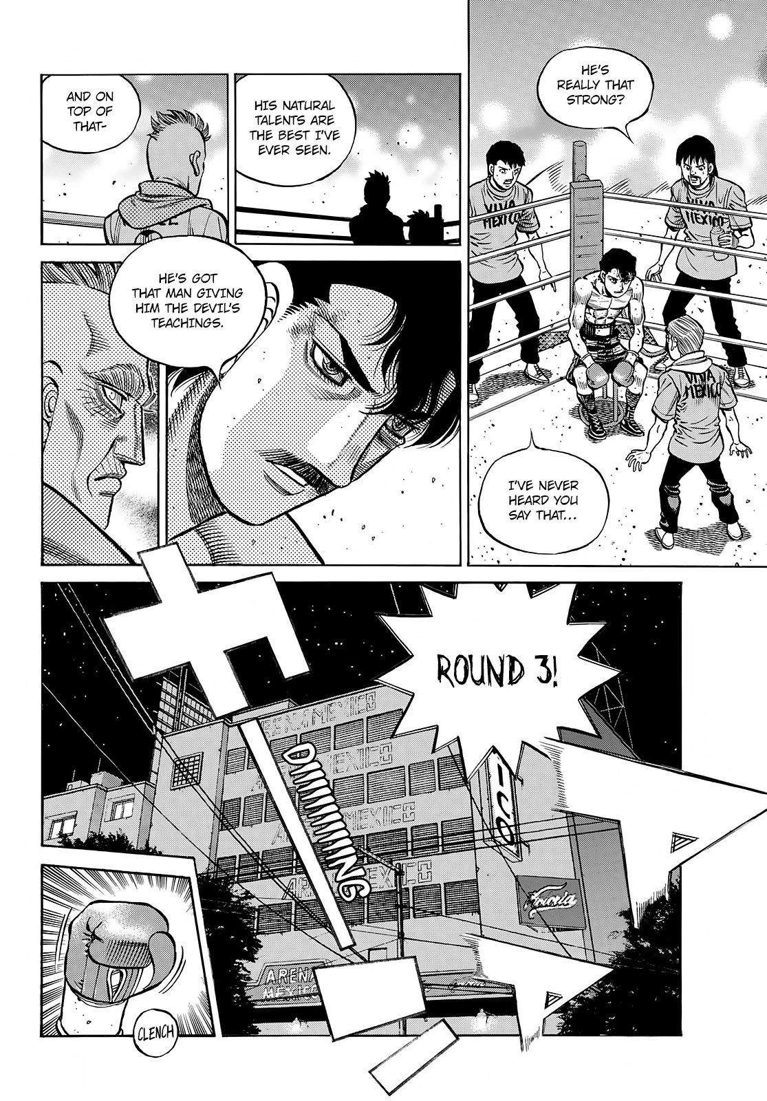 Hajime no Ippo Chapter 1398 page 11 - Chapter 1398: Like the tip of a Blade