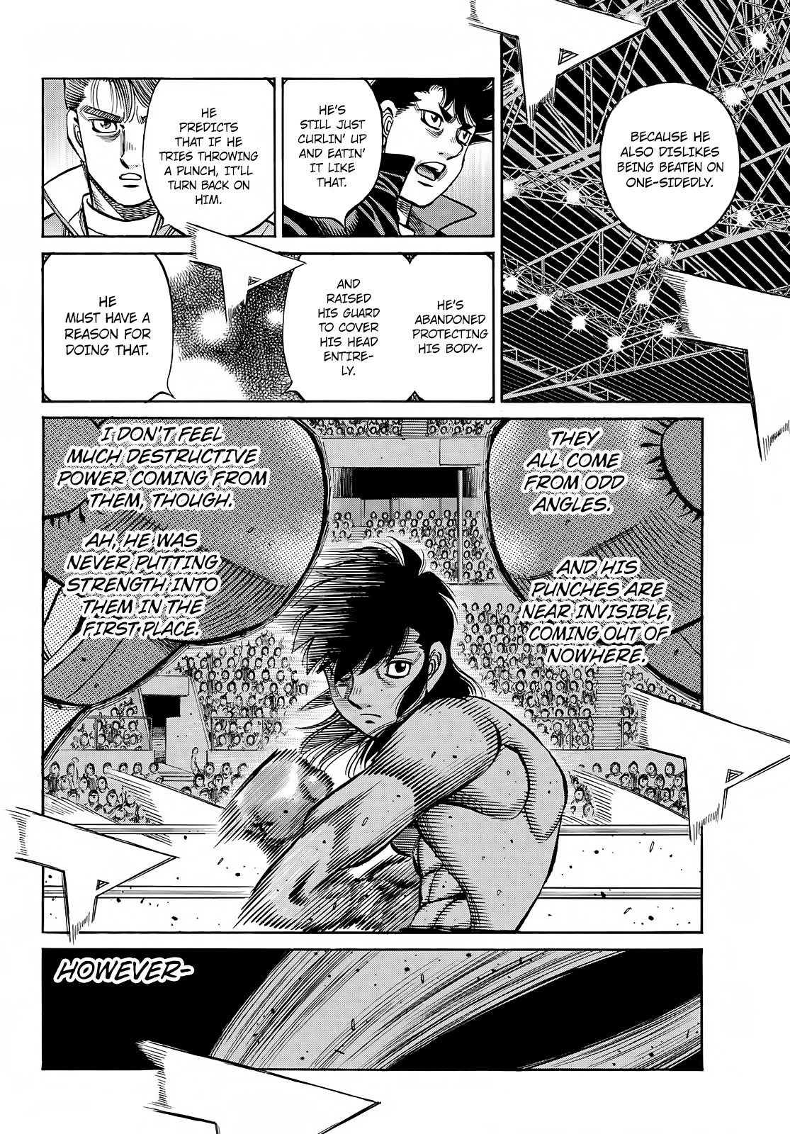 Hajime no Ippo Chapter 1398 page 13 - Chapter 1398: Like the tip of a Blade