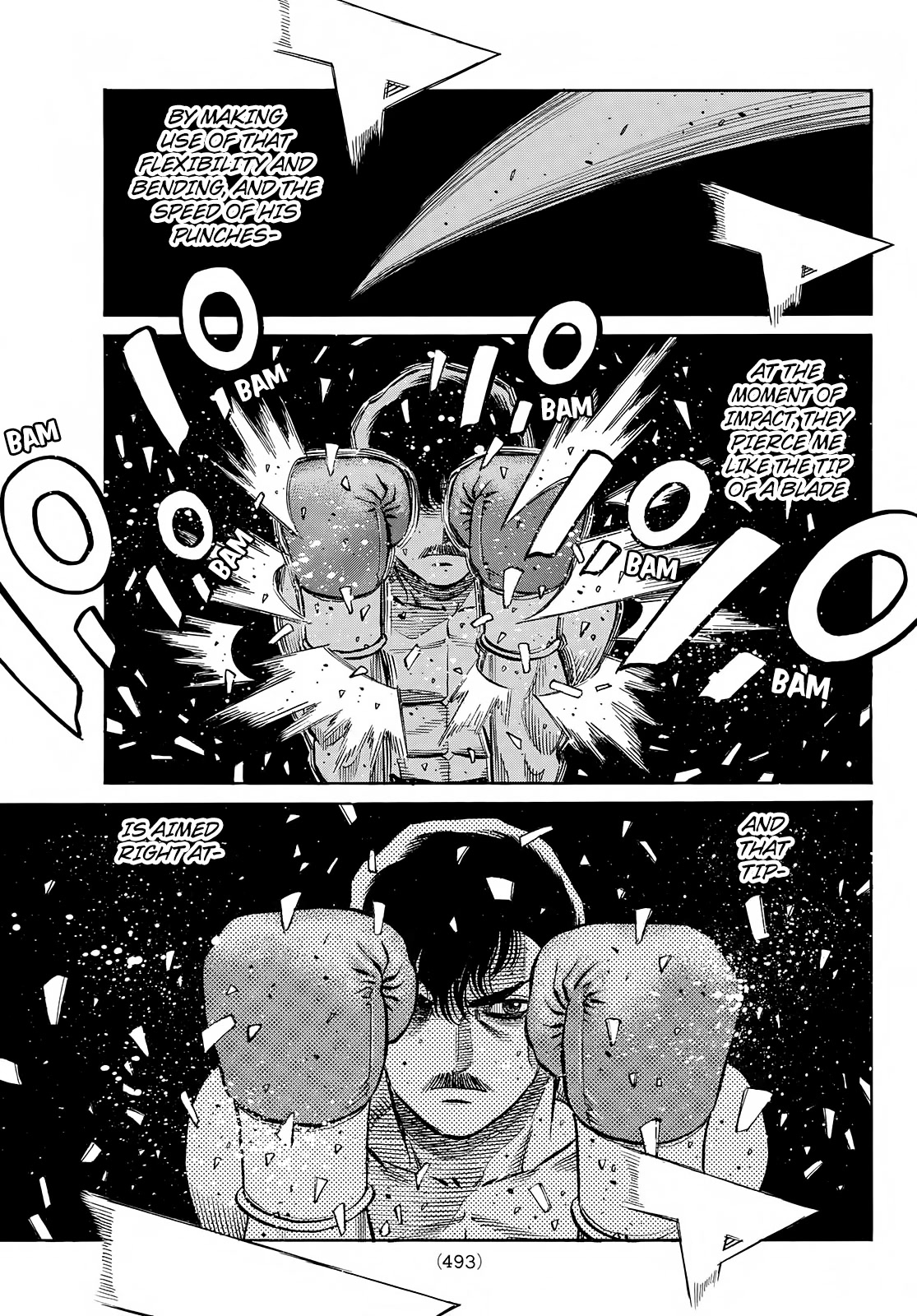 Hajime no Ippo Chapter 1398 page 14 - Chapter 1398: Like the tip of a Blade
