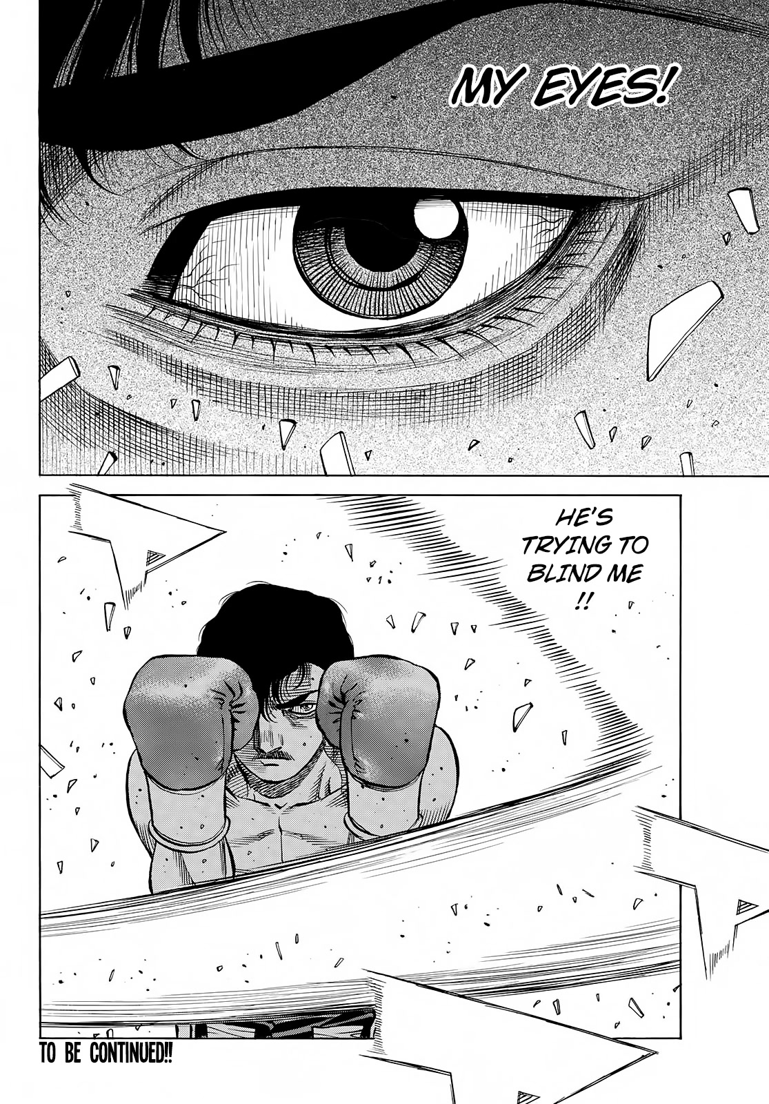 Hajime no Ippo Chapter 1398 page 15 - Chapter 1398: Like the tip of a Blade