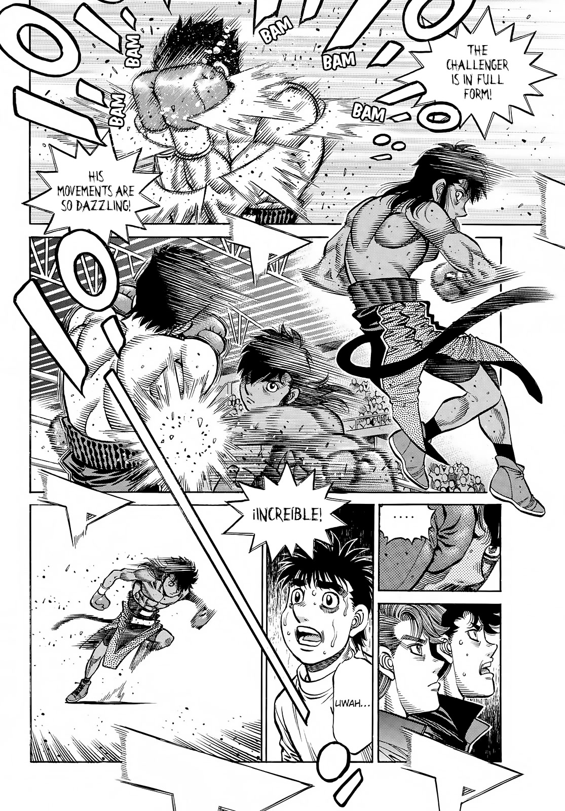 Hajime no Ippo Chapter 1398 page 5 - Chapter 1398: Like the tip of a Blade