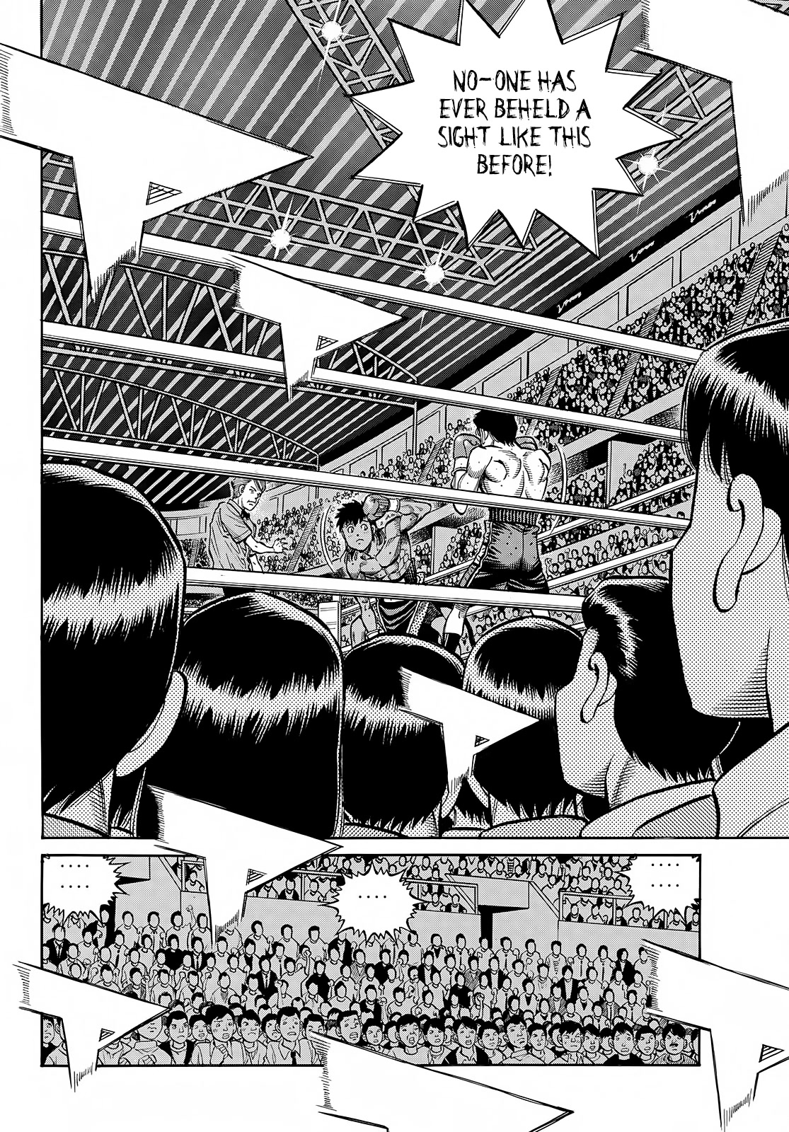 Hajime no Ippo Chapter 1398 page 7 - Chapter 1398: Like the tip of a Blade