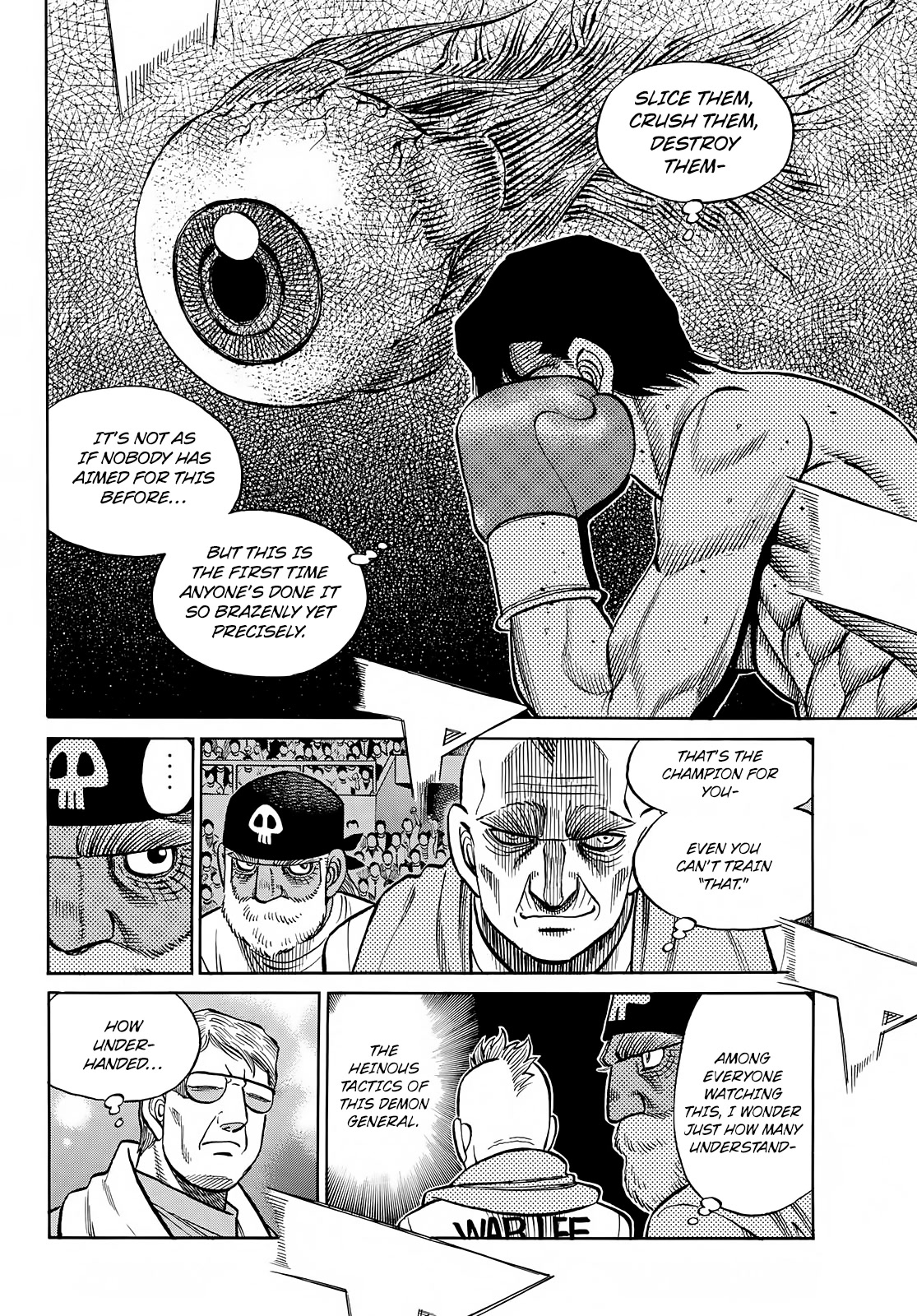 Hajime no Ippo Chapter 1399 page 3 - Chapter 1399: The Devil's Teachings
