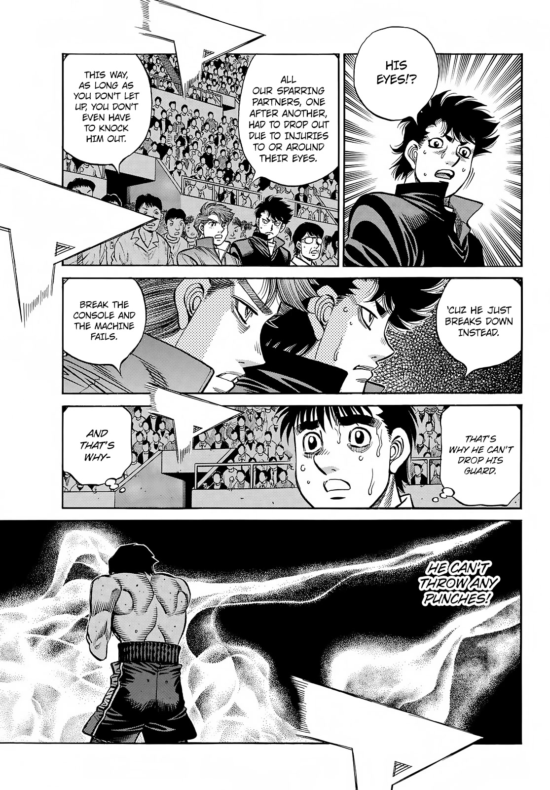 Hajime no Ippo Chapter 1399 page 4 - Chapter 1399: The Devil's Teachings