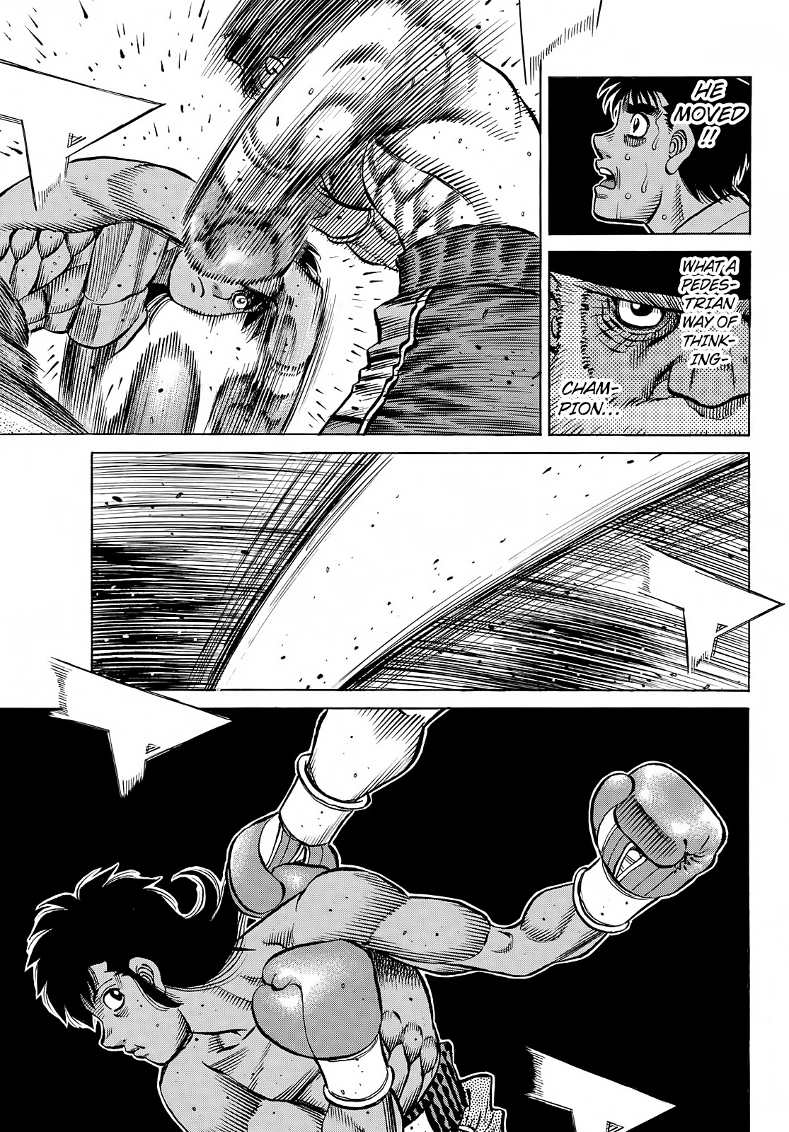 Hajime no Ippo Chapter 1399 page 6 - Chapter 1399: The Devil's Teachings