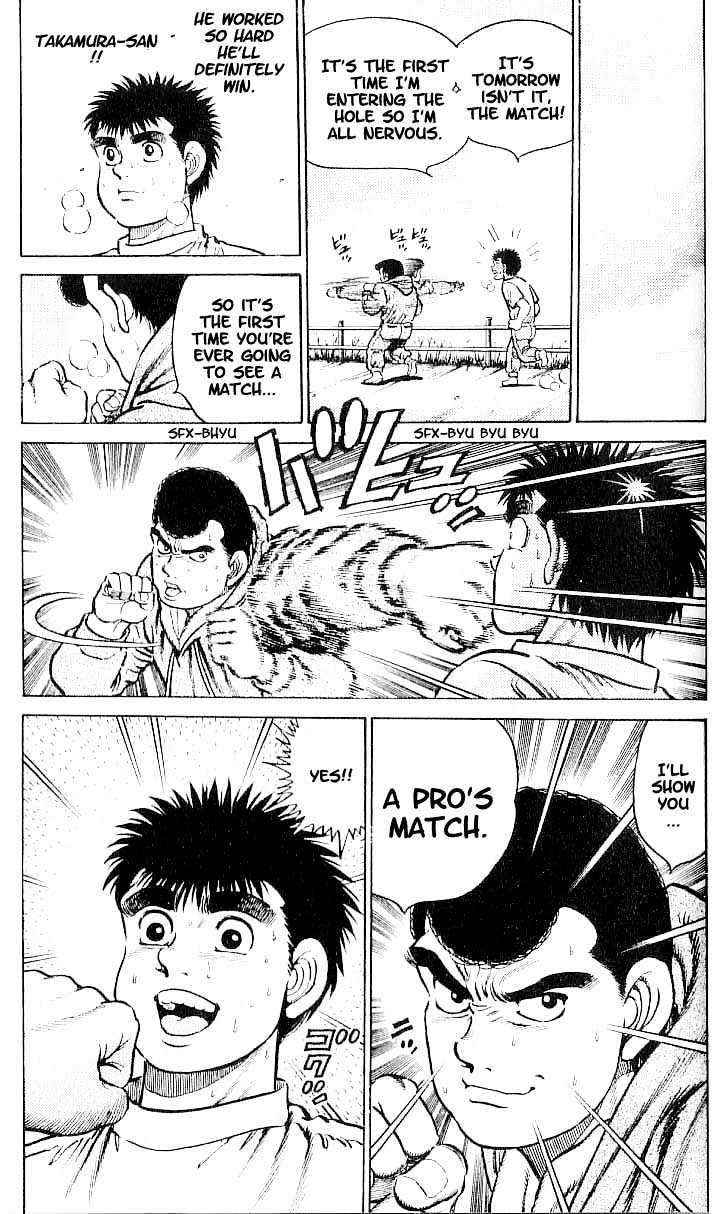 Hajime no Ippo Chapter 14 page 19 - Chapter 14 : takamura`s menu