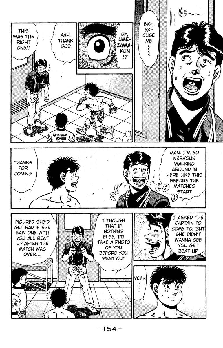 Hajime no Ippo Chapter 140.2 page 12 - Chapter 140 v2 : Strongest Fists vs. Fastest Man