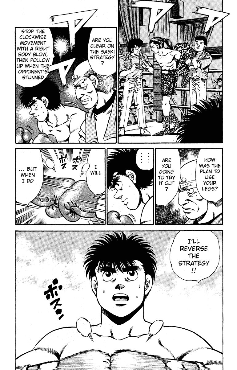 Hajime no Ippo Chapter 140.2 page 19 - Chapter 140 v2 : Strongest Fists vs. Fastest Man