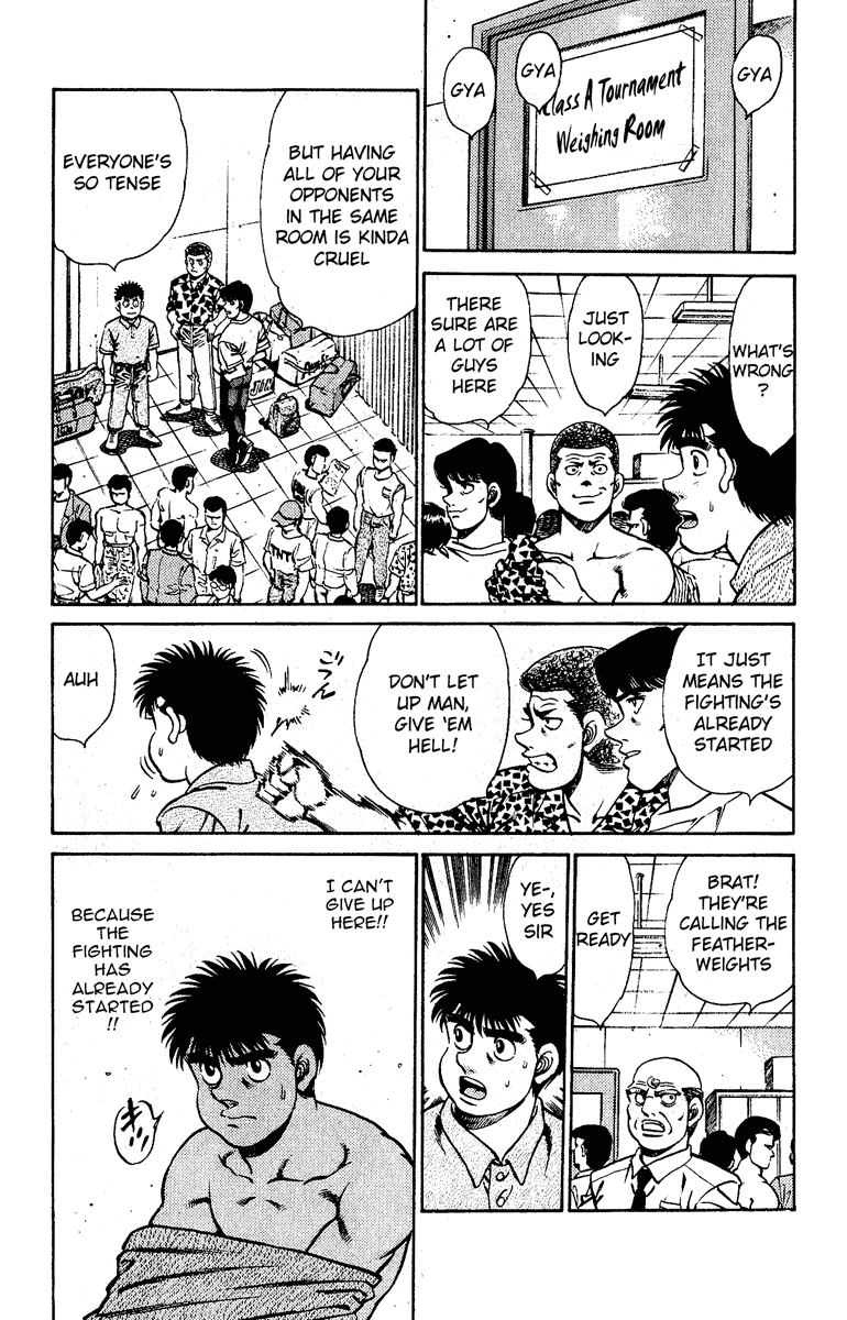 Hajime no Ippo Chapter 140.2 page 3 - Chapter 140 v2 : Strongest Fists vs. Fastest Man