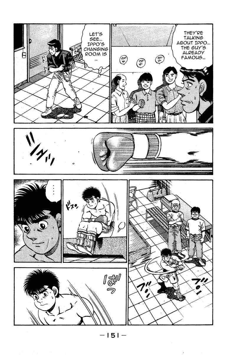 Hajime no Ippo Chapter 140.2 page 9 - Chapter 140 v2 : Strongest Fists vs. Fastest Man